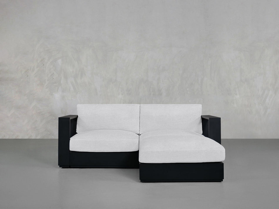 3 - Seat Modular Chaise Sectional Aluminum Outdoor - 7th Avenue