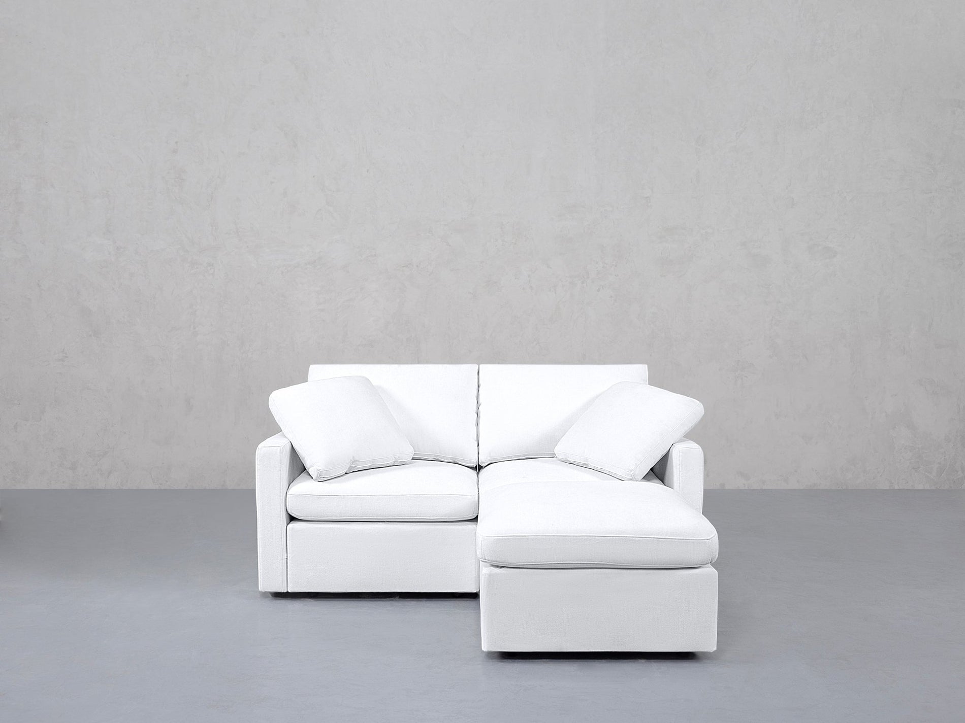 3-Seat Modular Chaise Sectional (Thin Arms) - 7th Avenue