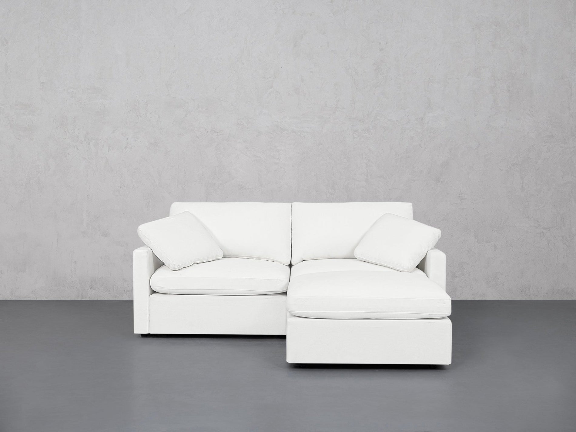 3-Seat Modular Chaise Sectional (Thin Arms) - 7th Avenue