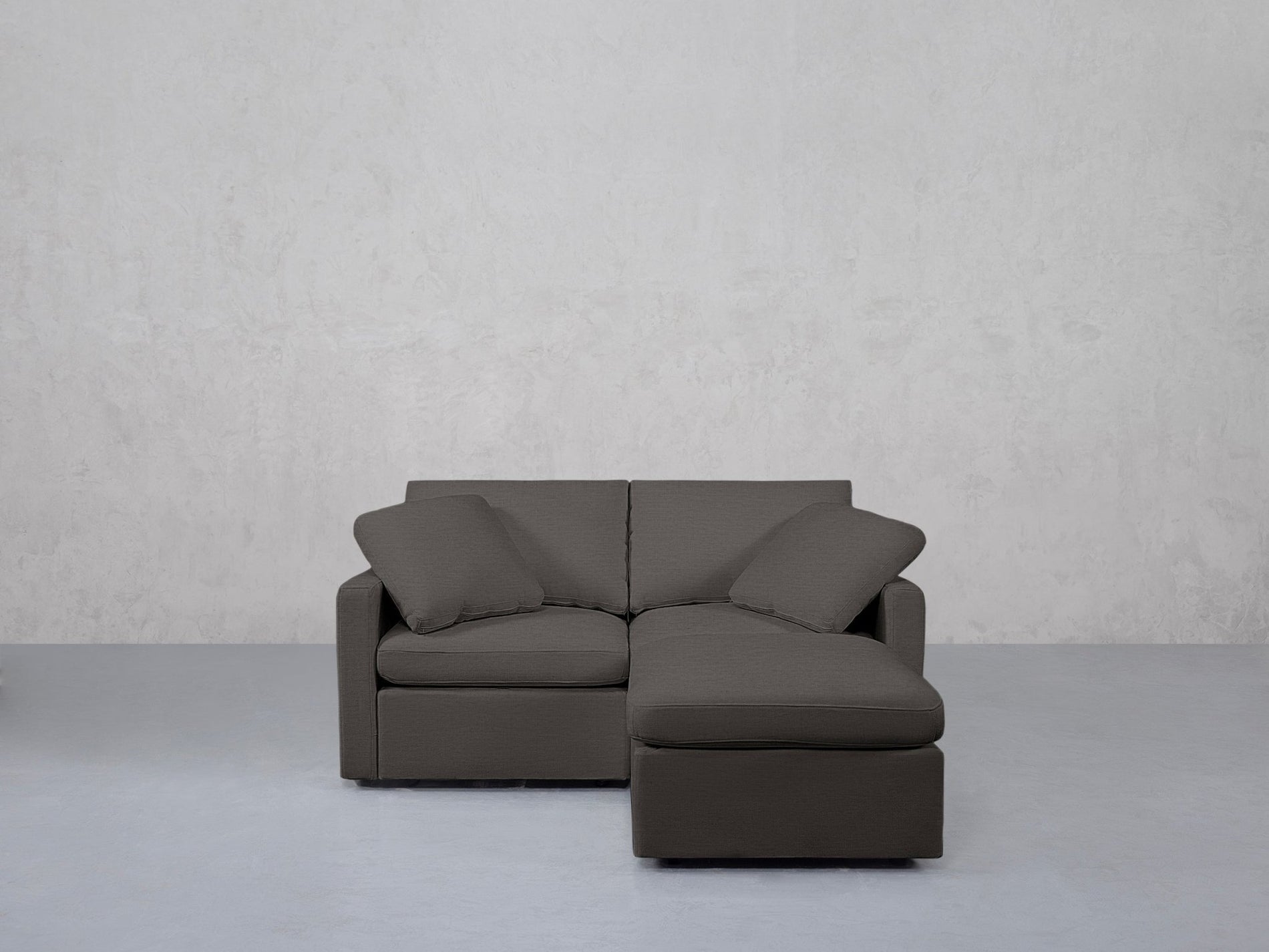 3-Seat Modular Chaise Sectional (Thin Arms) - 7th Avenue