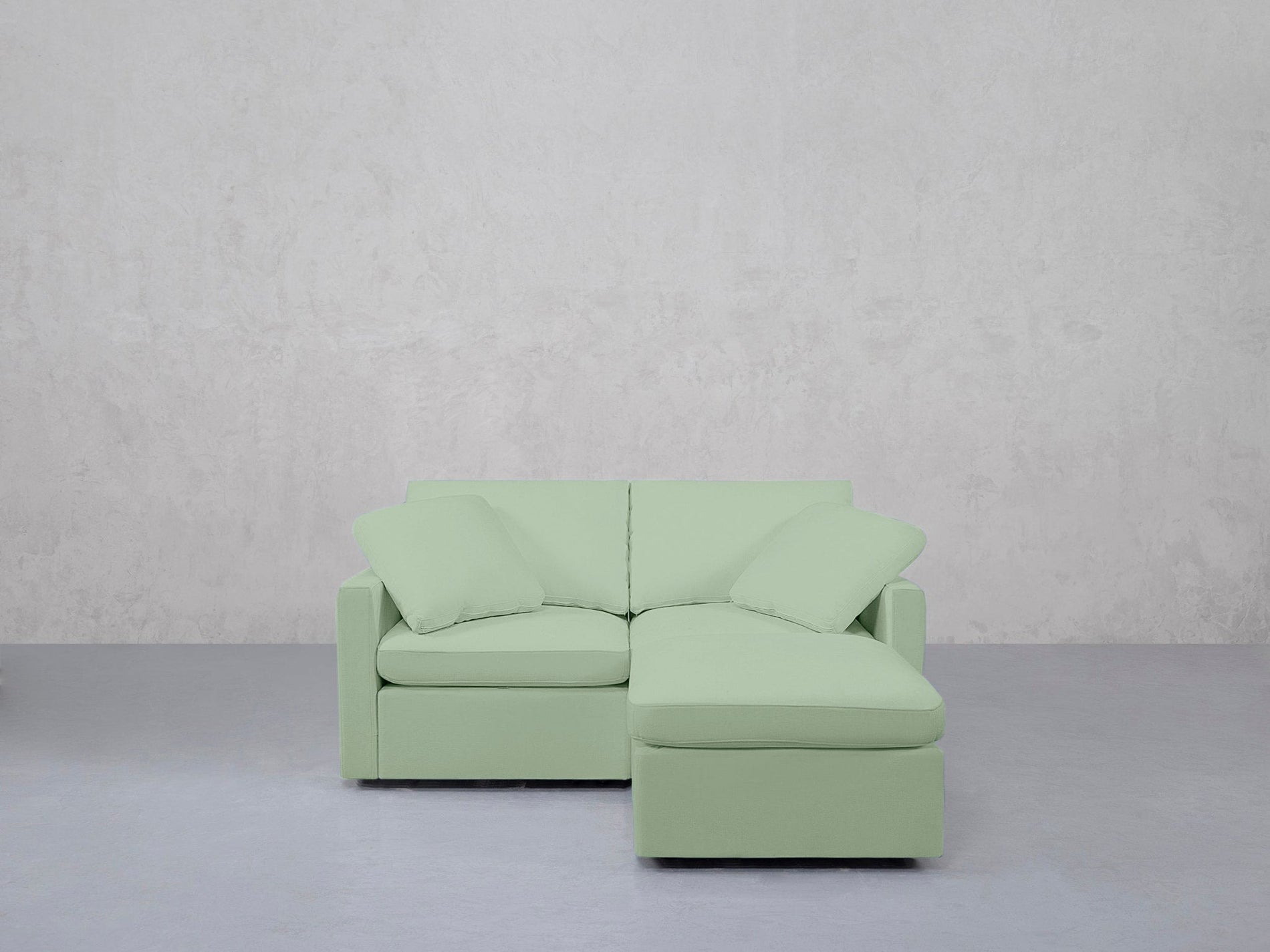 3-Seat Modular Chaise Sectional (Thin Arms) - 7th Avenue