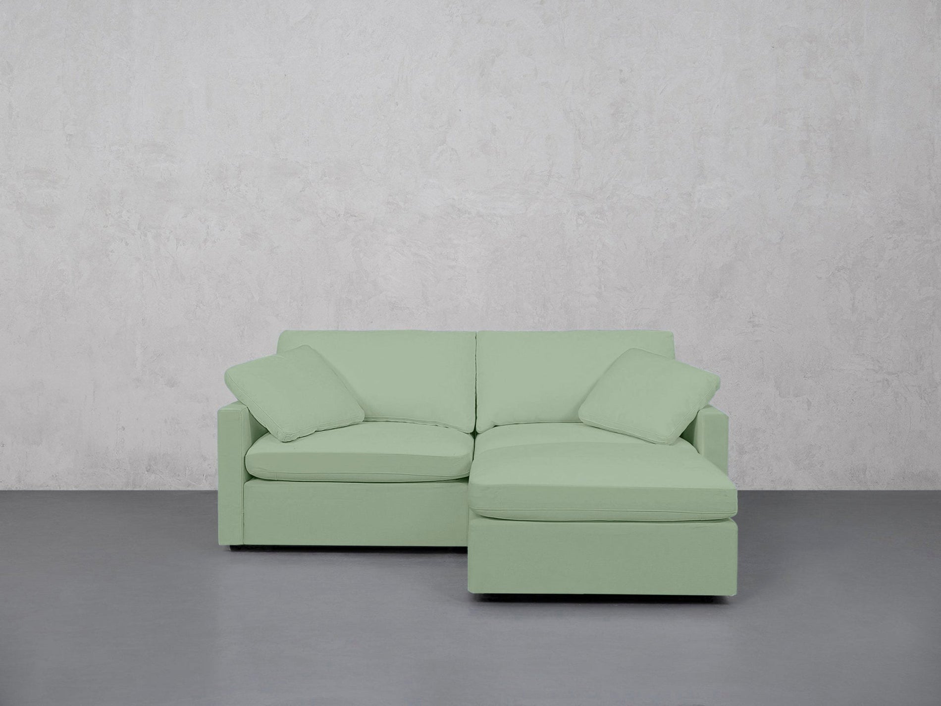 3-Seat Modular Chaise Sectional (Thin Arms) - 7th Avenue