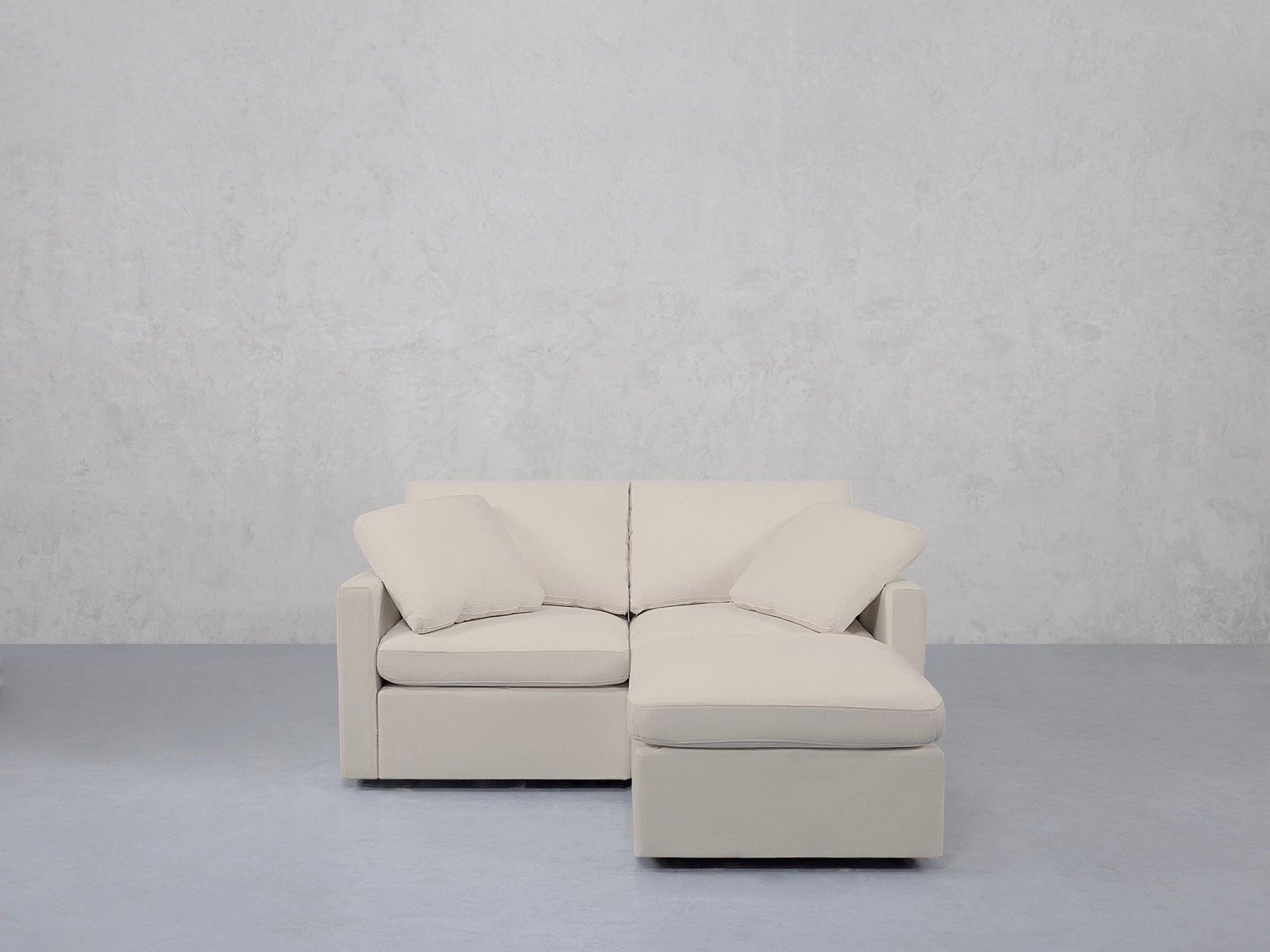 3-Seat Modular Chaise Sectional (Thin Arms) - 7th Avenue