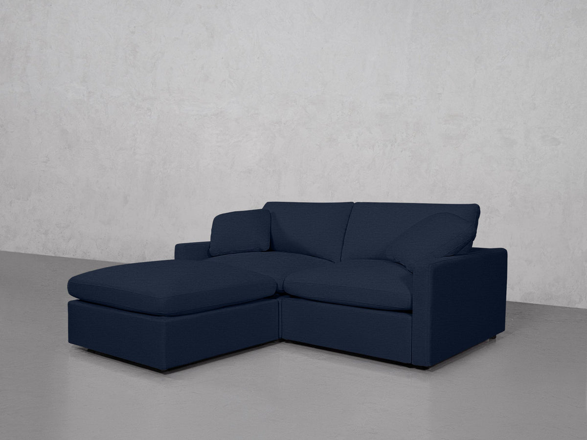 3-Seat Modular Chaise Sectional (Thin Arms) - 7th Avenue