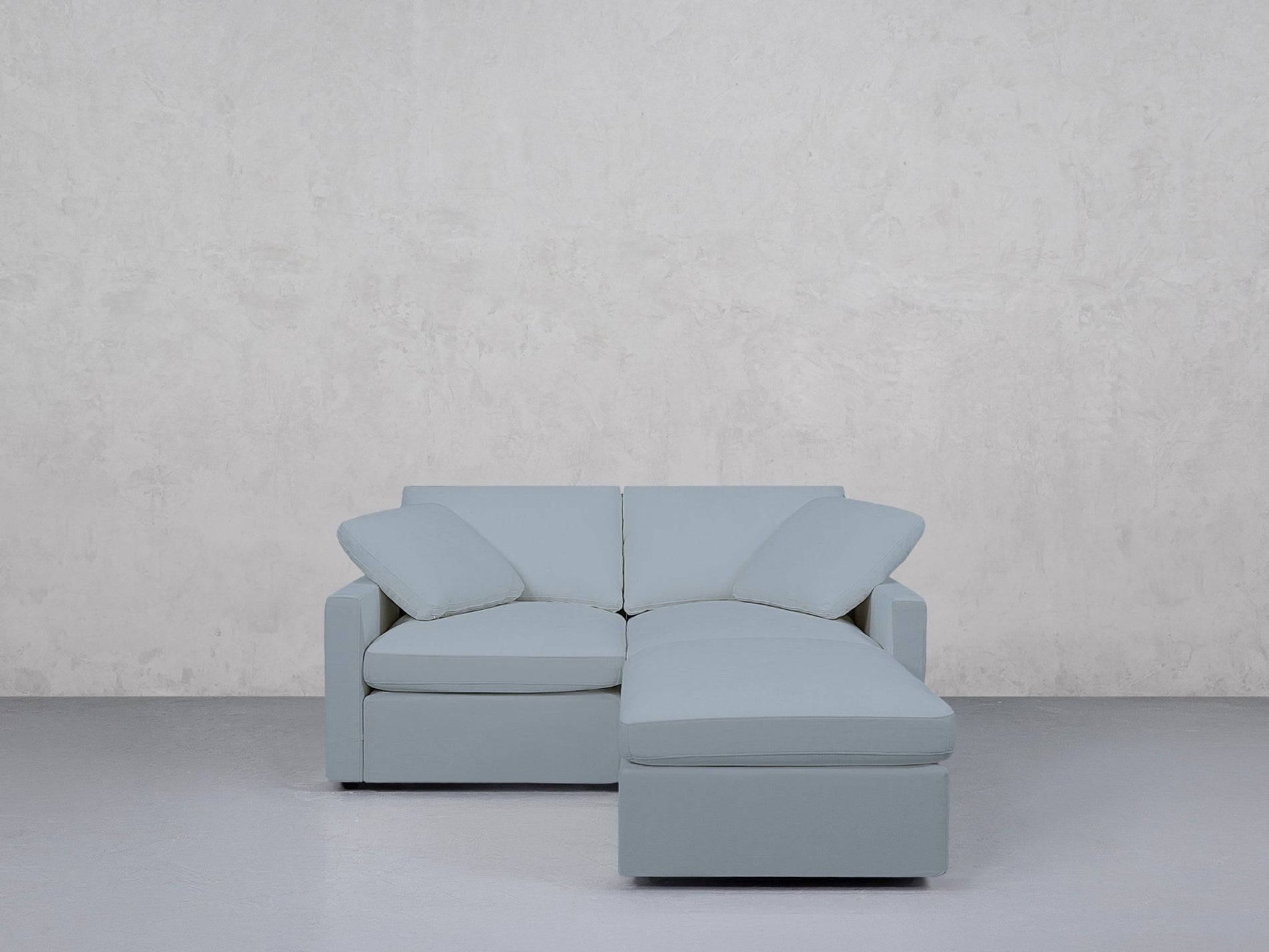 3-Seat Modular Chaise Sectional (Thin Arms) - 7th Avenue