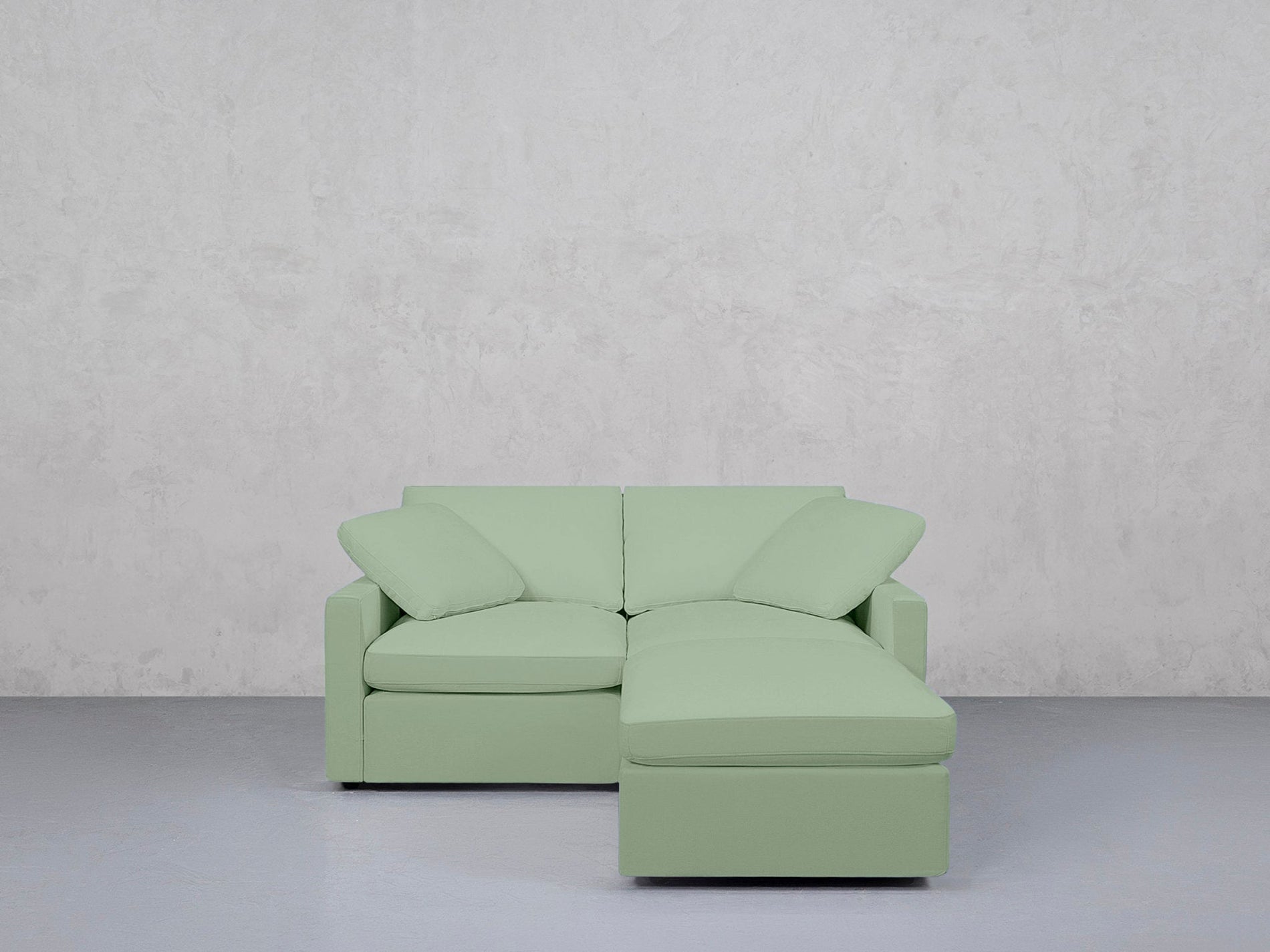 3-Seat Modular Chaise Sectional (Thin Arms) - 7th Avenue