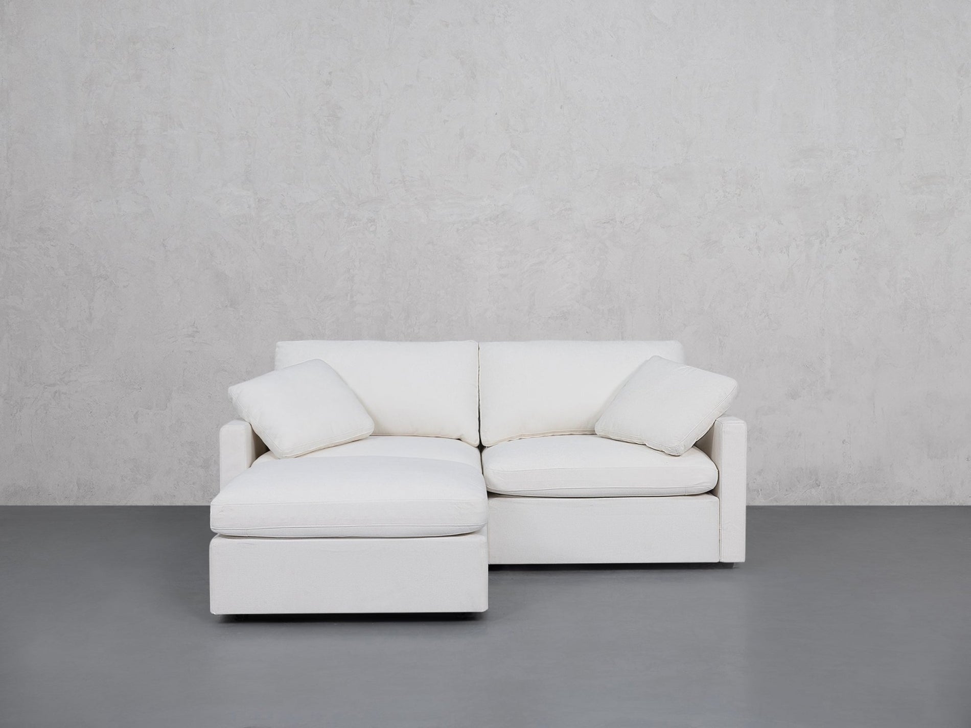 3-Seat Modular Chaise Sectional (Thin Arms) - 7th Avenue