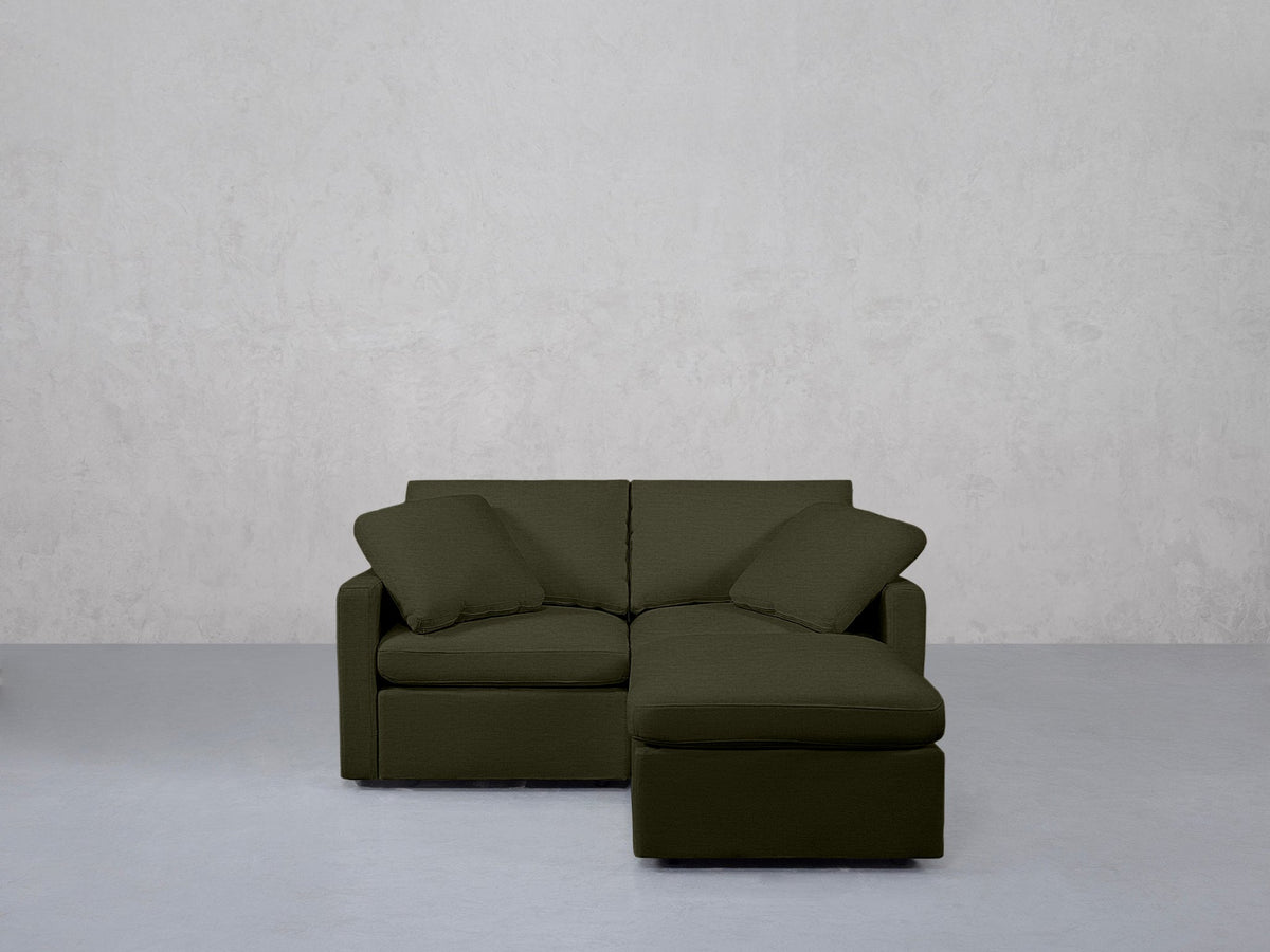3-Seat Modular Chaise Sectional (Thin Arms) - 7th Avenue