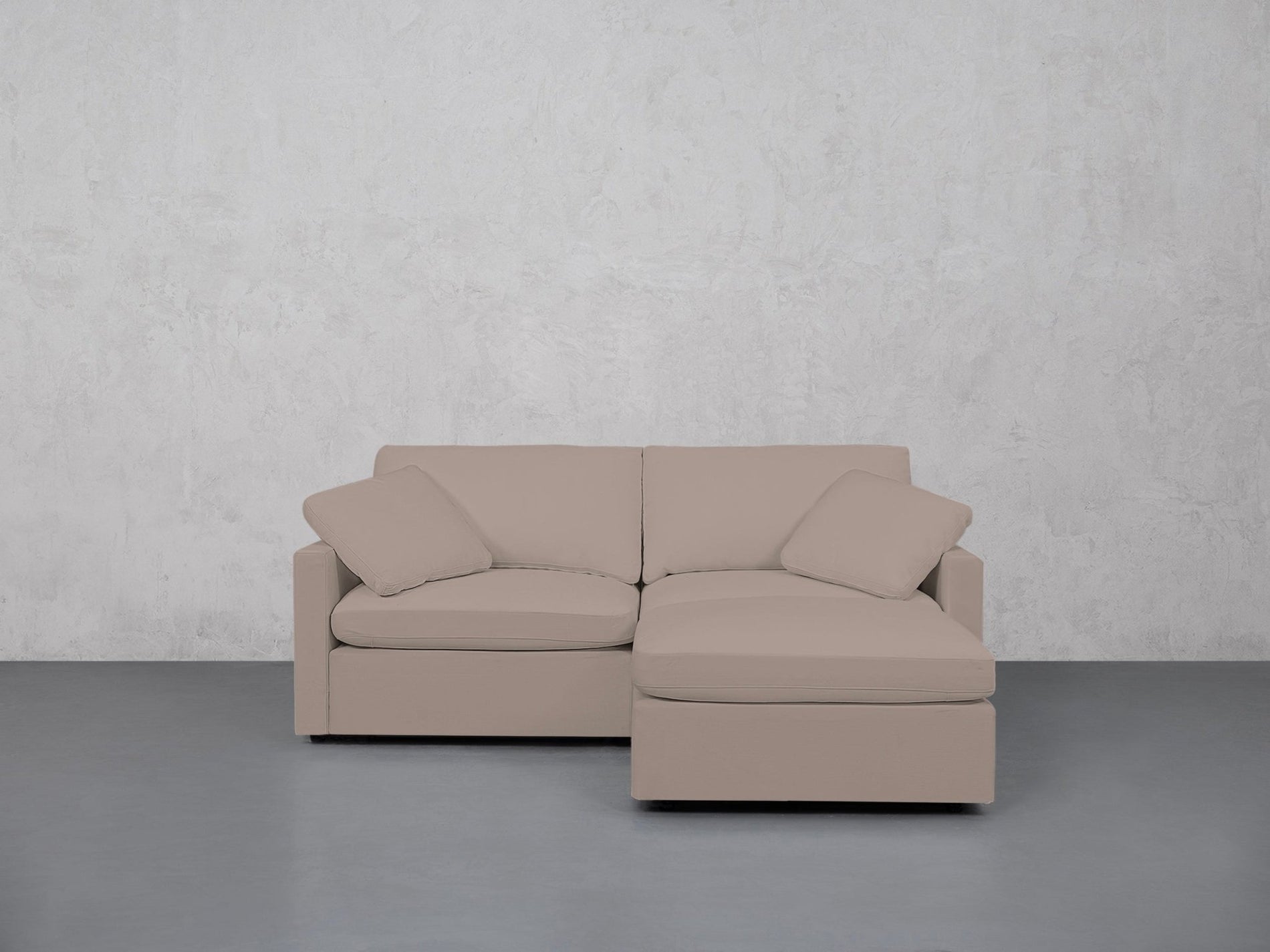 3-Seat Modular Chaise Sectional (Thin Arms) - 7th Avenue