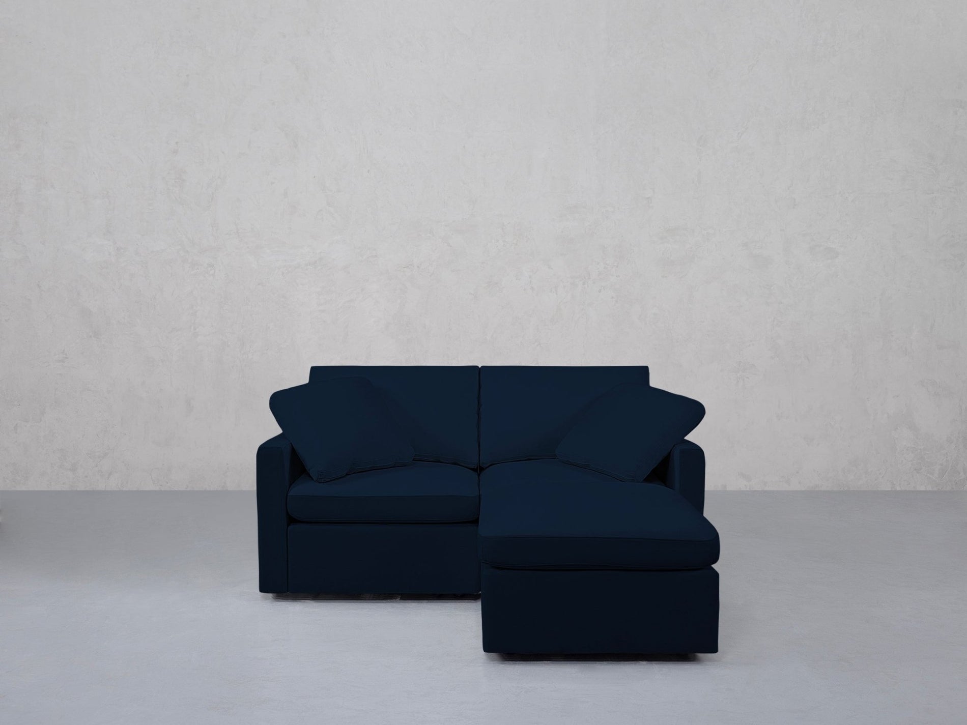 3-Seat Modular Chaise Sectional (Thin Arms) - 7th Avenue