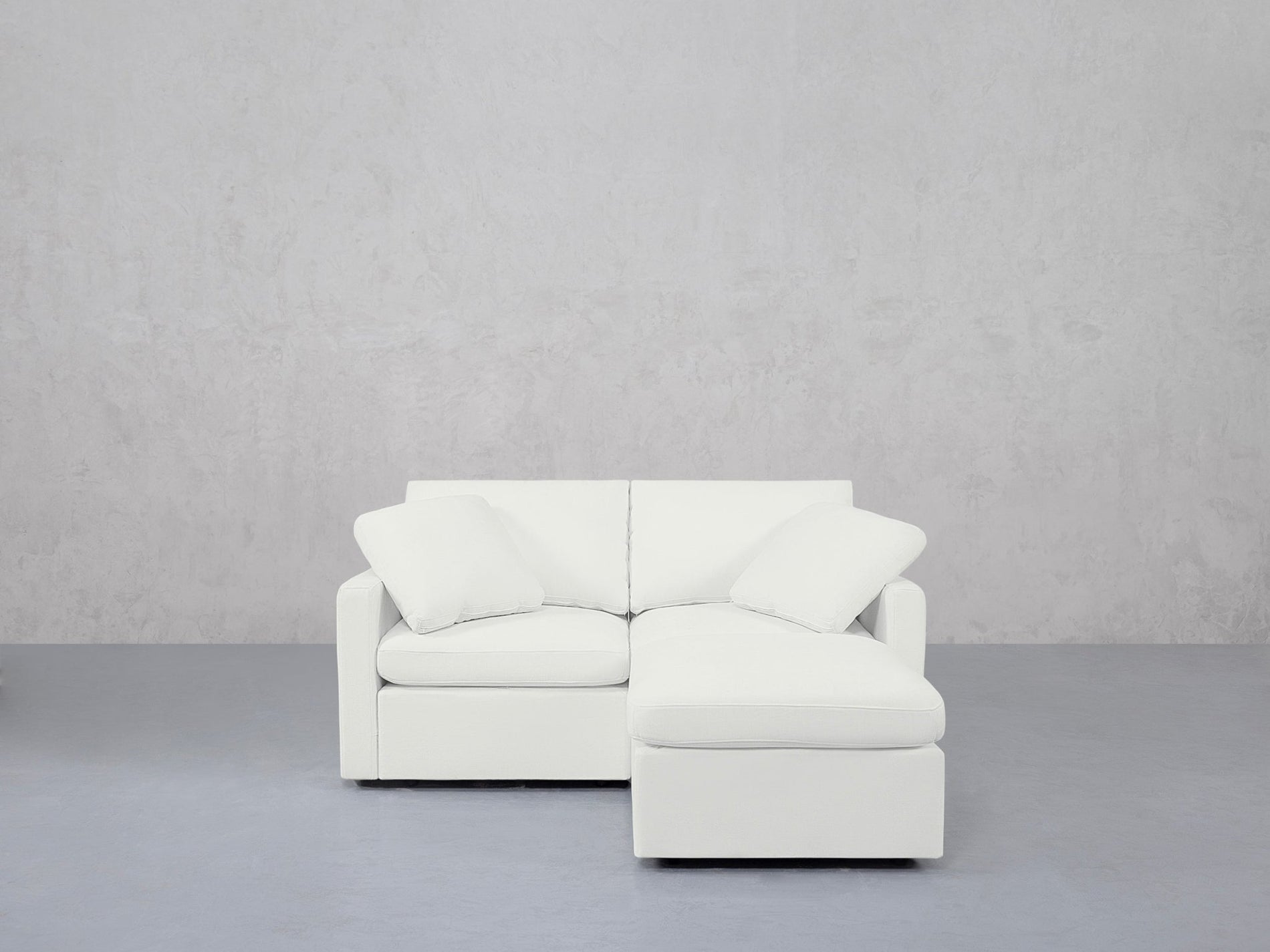 3-Seat Modular Chaise Sectional (Thin Arms) - 7th Avenue