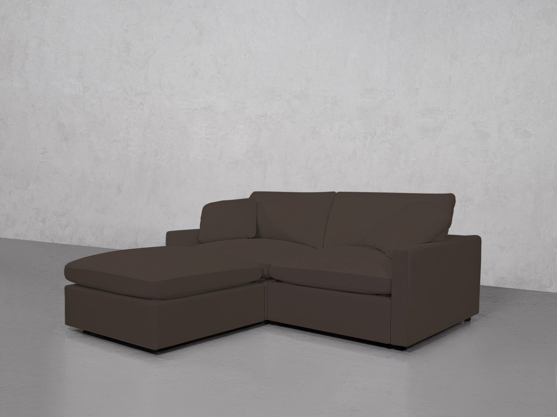 3-Seat Modular Chaise Sectional (Thin Arms) - 7th Avenue