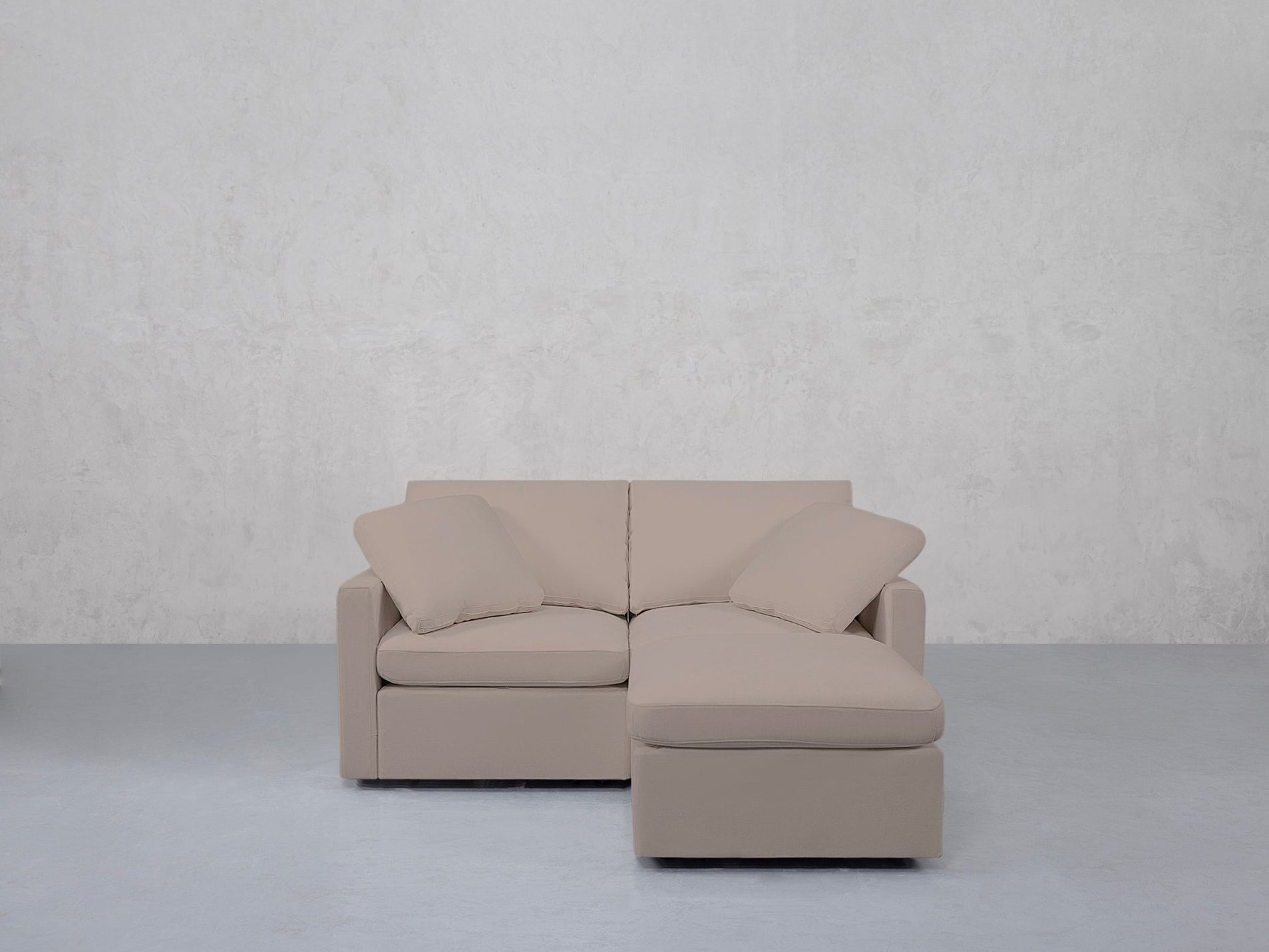 3-Seat Modular Chaise Sectional (Thin Arms) - 7th Avenue