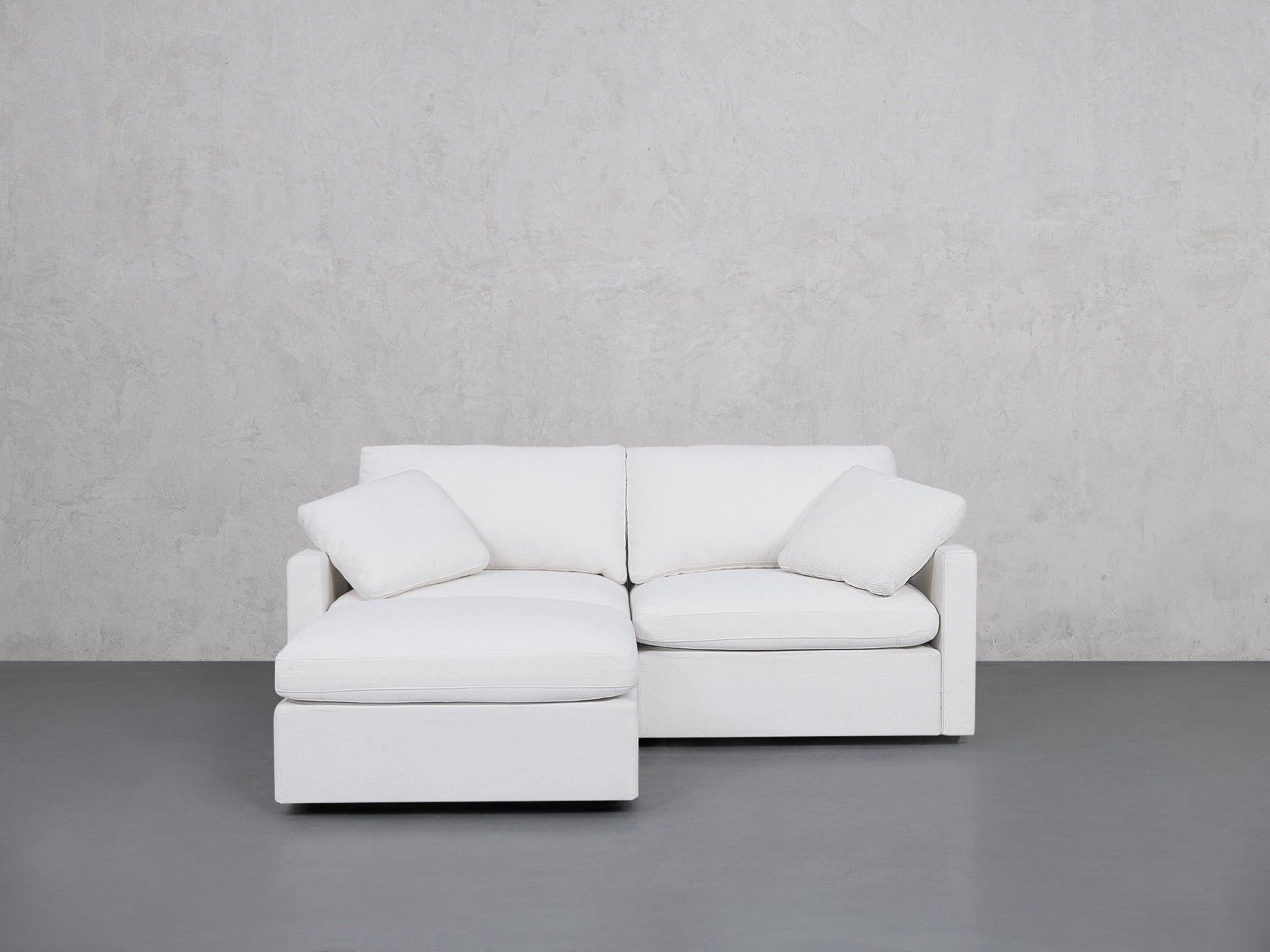 3-Seat Modular Chaise Sectional (Thin Arms) - 7th Avenue