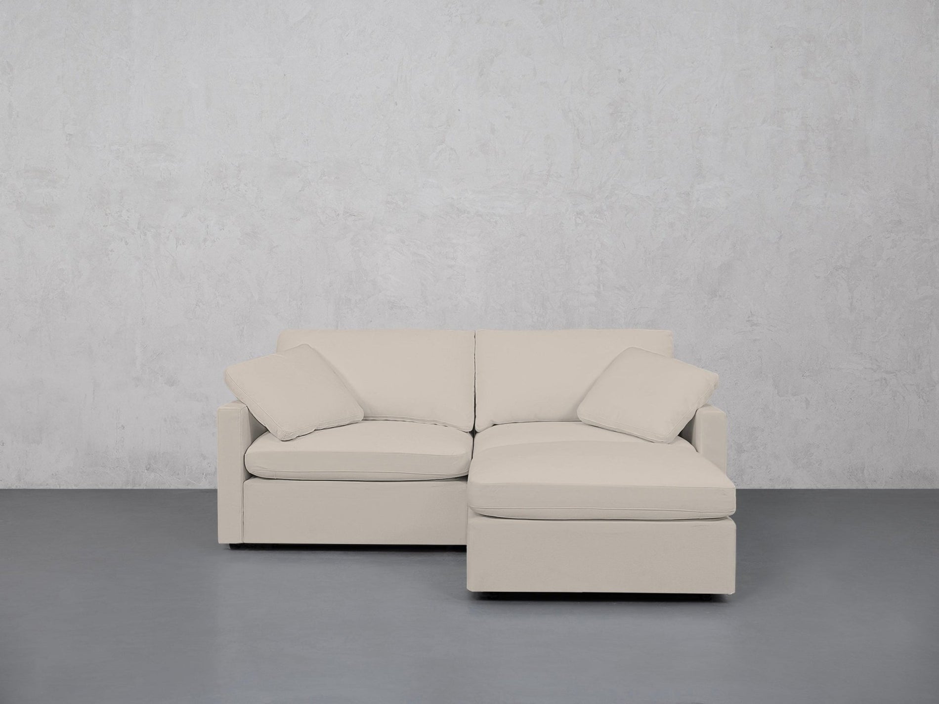 3-Seat Modular Chaise Sectional (Thin Arms) - 7th Avenue