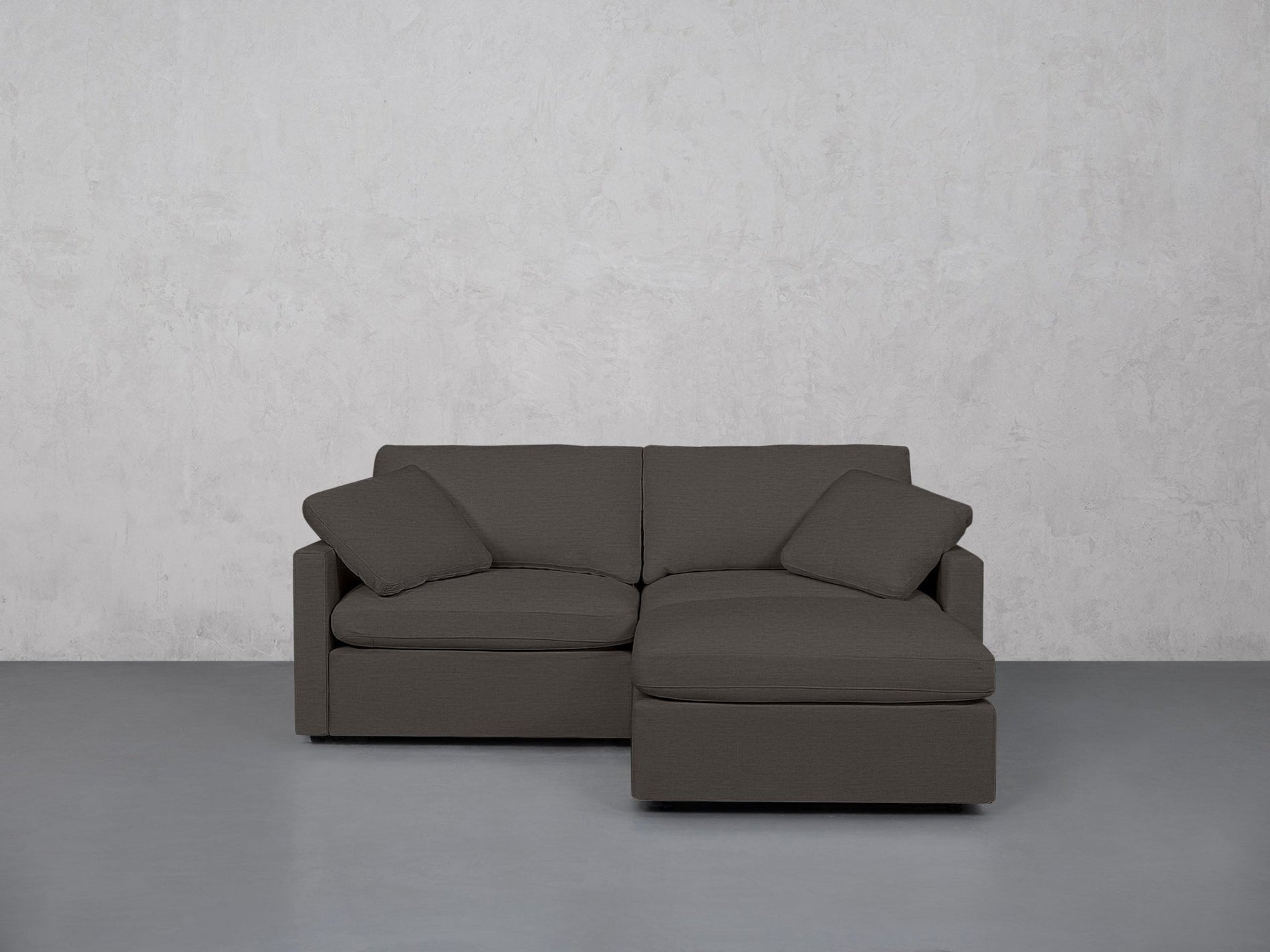 3-Seat Modular Chaise Sectional (Thin Arms) - 7th Avenue