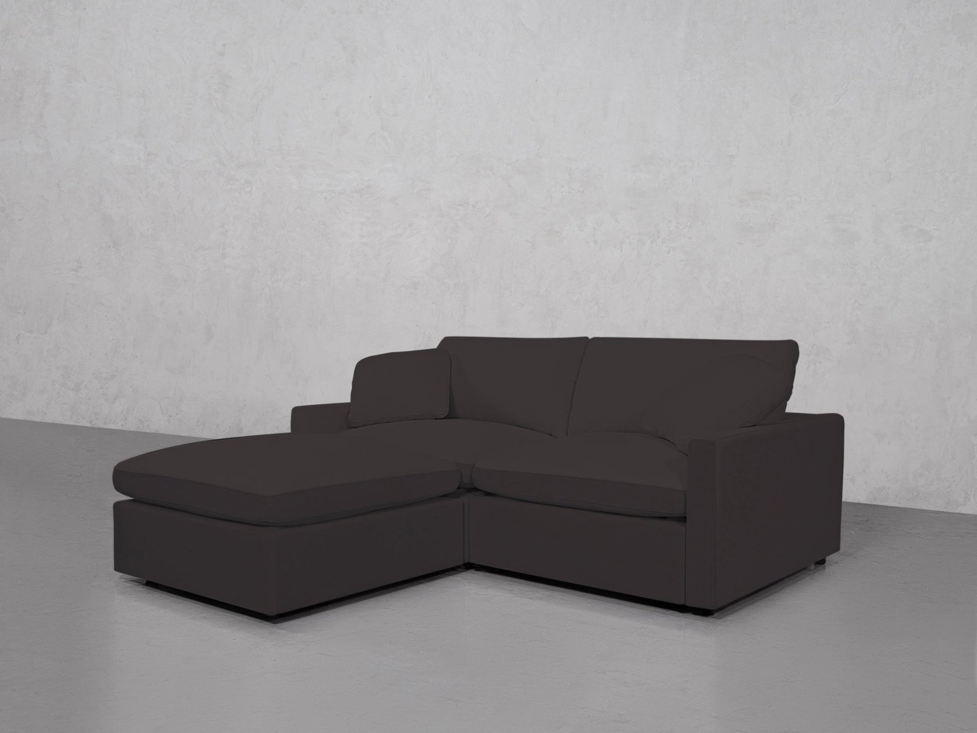 3-Seat Modular Chaise Sectional (Thin Arms) - 7th Avenue