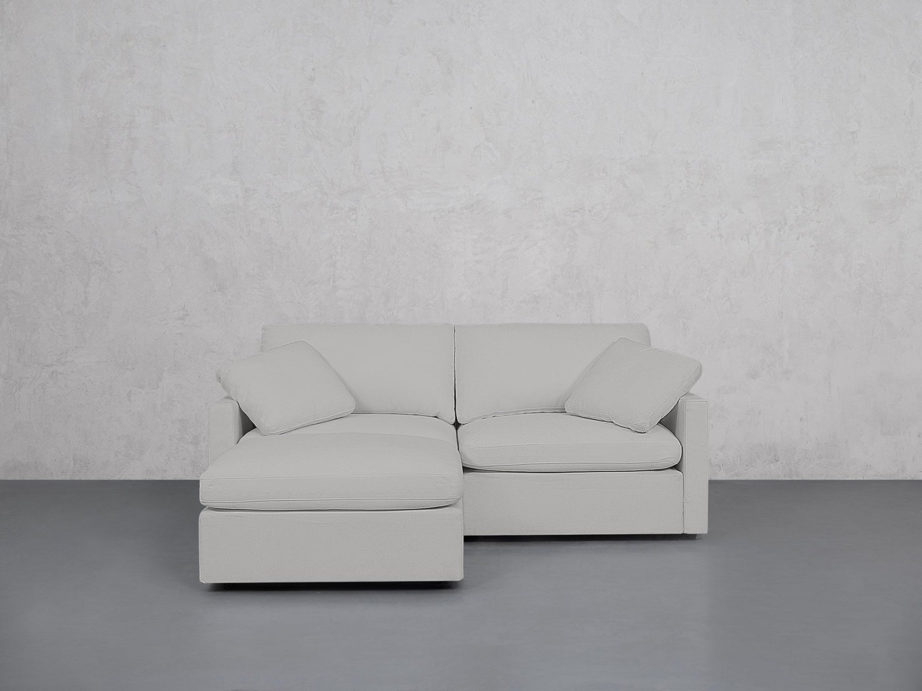 3-Seat Modular Chaise Sectional (Thin Arms) - 7th Avenue