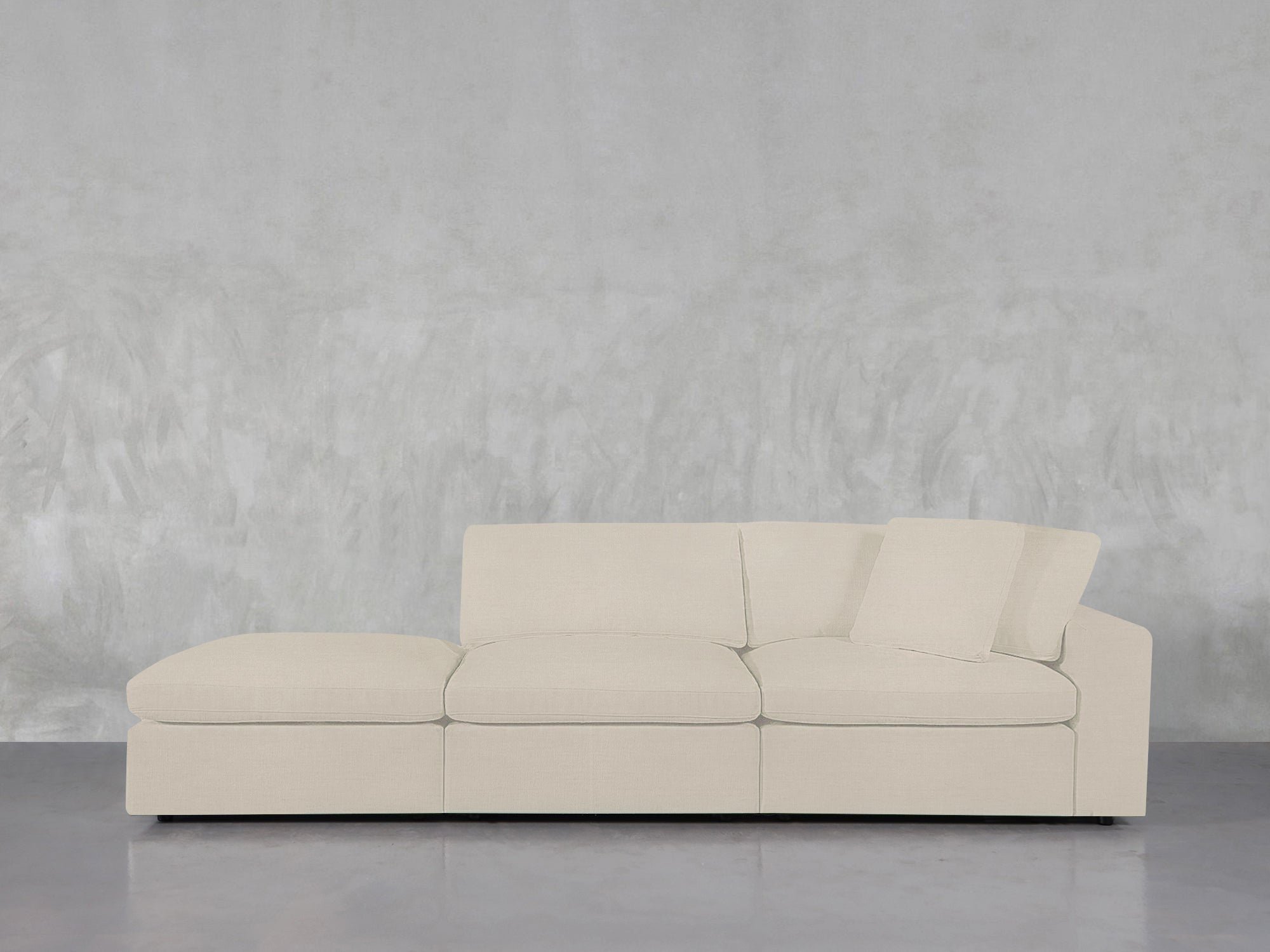 3 - Seat Modular Corner Right Lounger Sofa - 7th Avenue