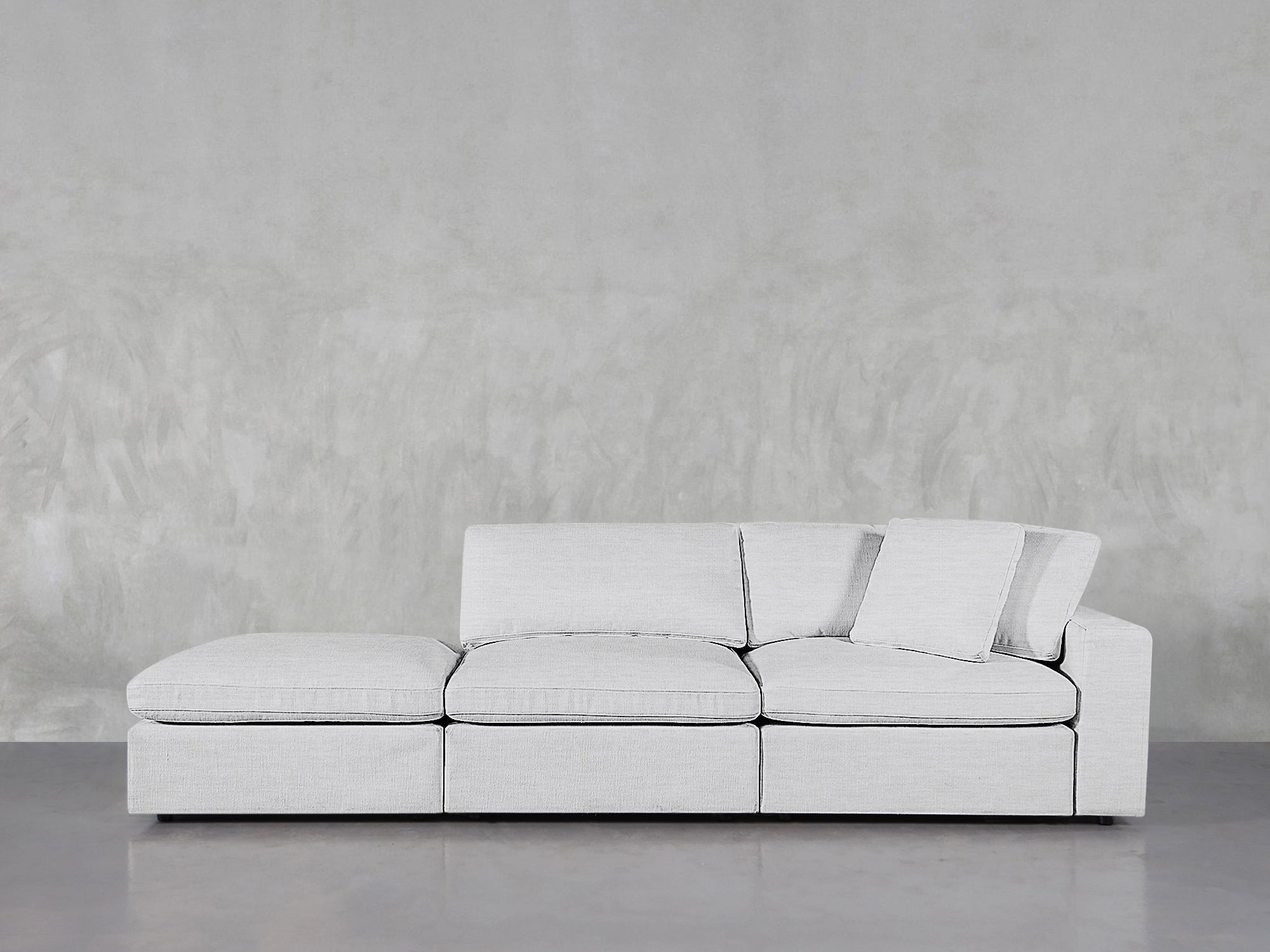 3 - Seat Modular Corner Right Lounger Sofa - 7th Avenue