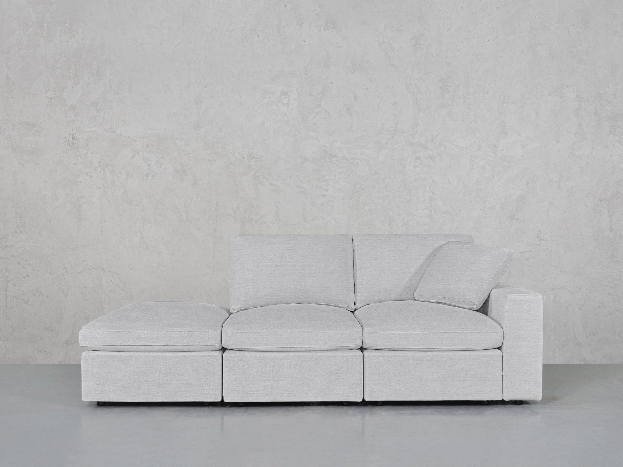 3 - Seat Modular Corner Right Lounger Sofa - 7th Avenue