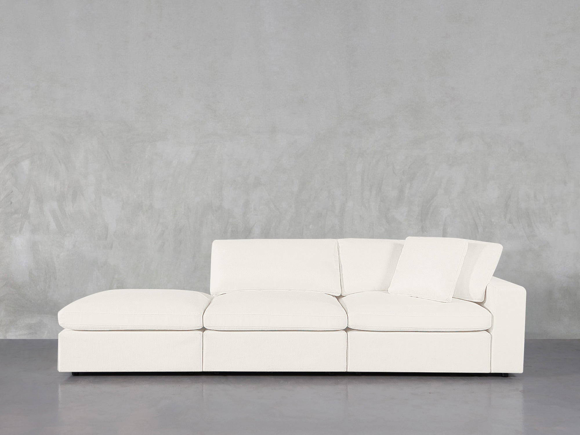 3 - Seat Modular Corner Right Lounger Sofa - 7th Avenue