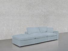 3 - Seat Modular Corner Right Lounger Sofa - 7th Avenue