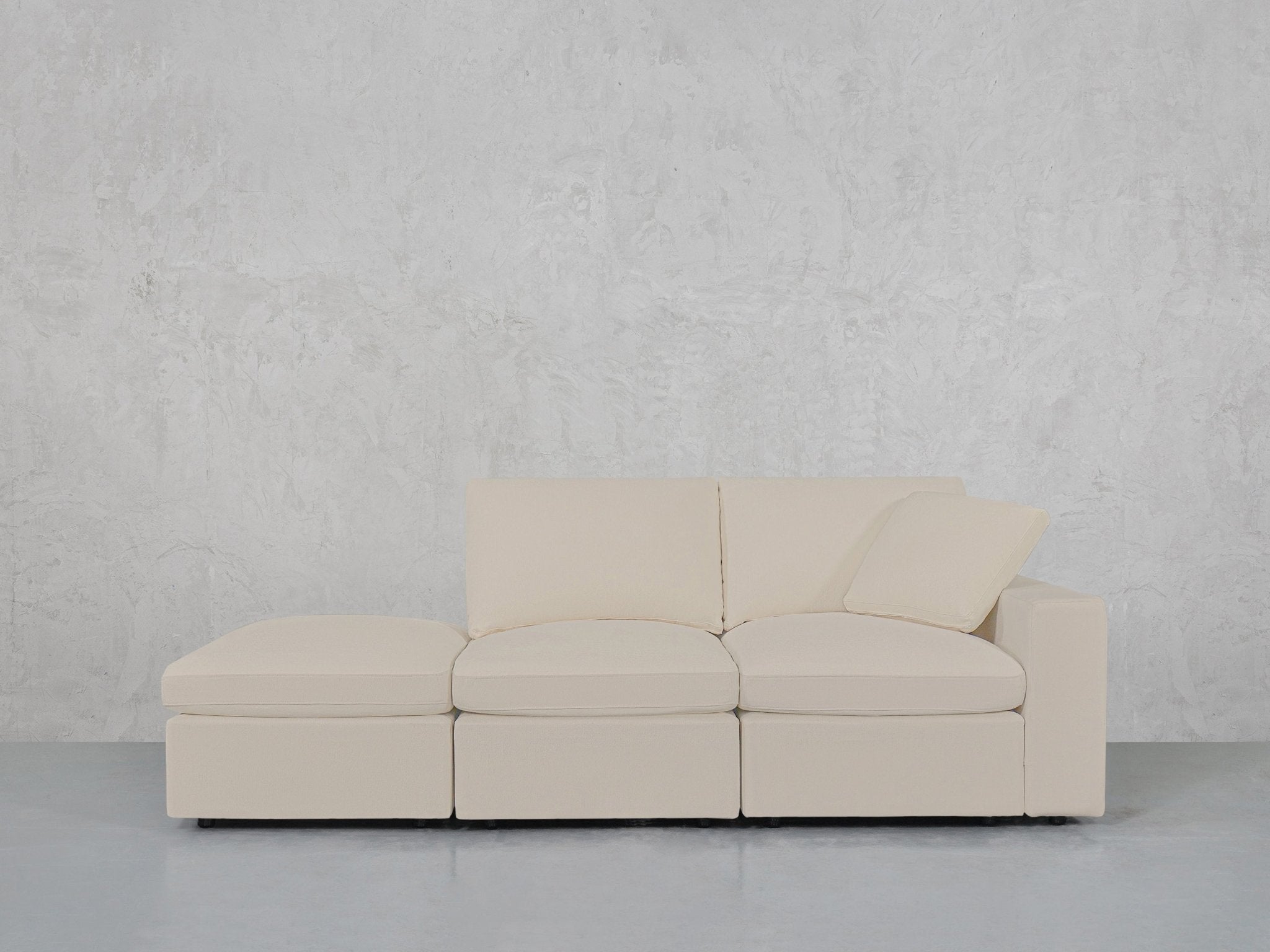 3 - Seat Modular Corner Right Lounger Sofa - 7th Avenue