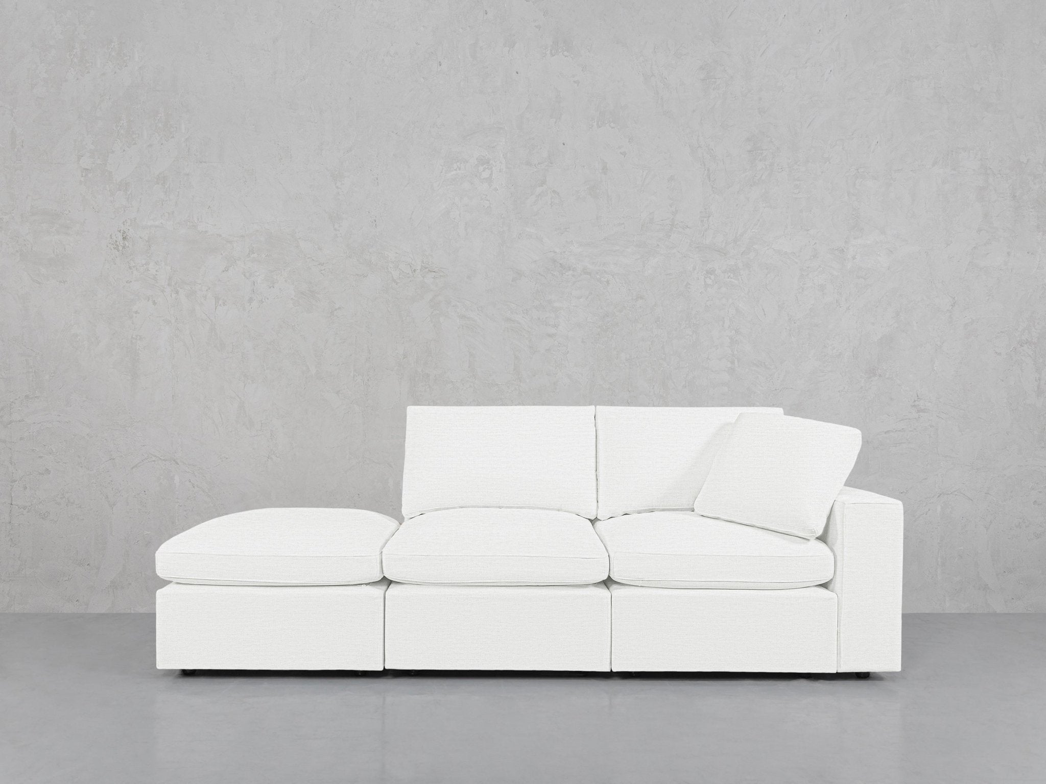 3 - Seat Modular Corner Right Lounger Sofa - 7th Avenue