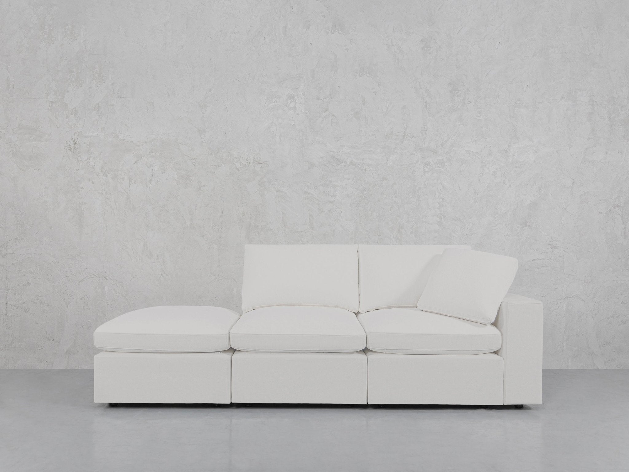 3 - Seat Modular Corner Right Lounger Sofa - 7th Avenue