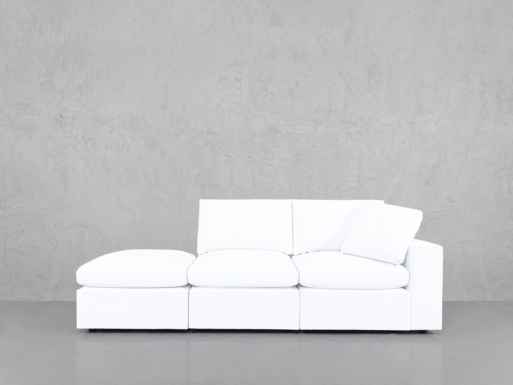 3 - Seat Modular Corner Right Lounger Sofa - 7th Avenue