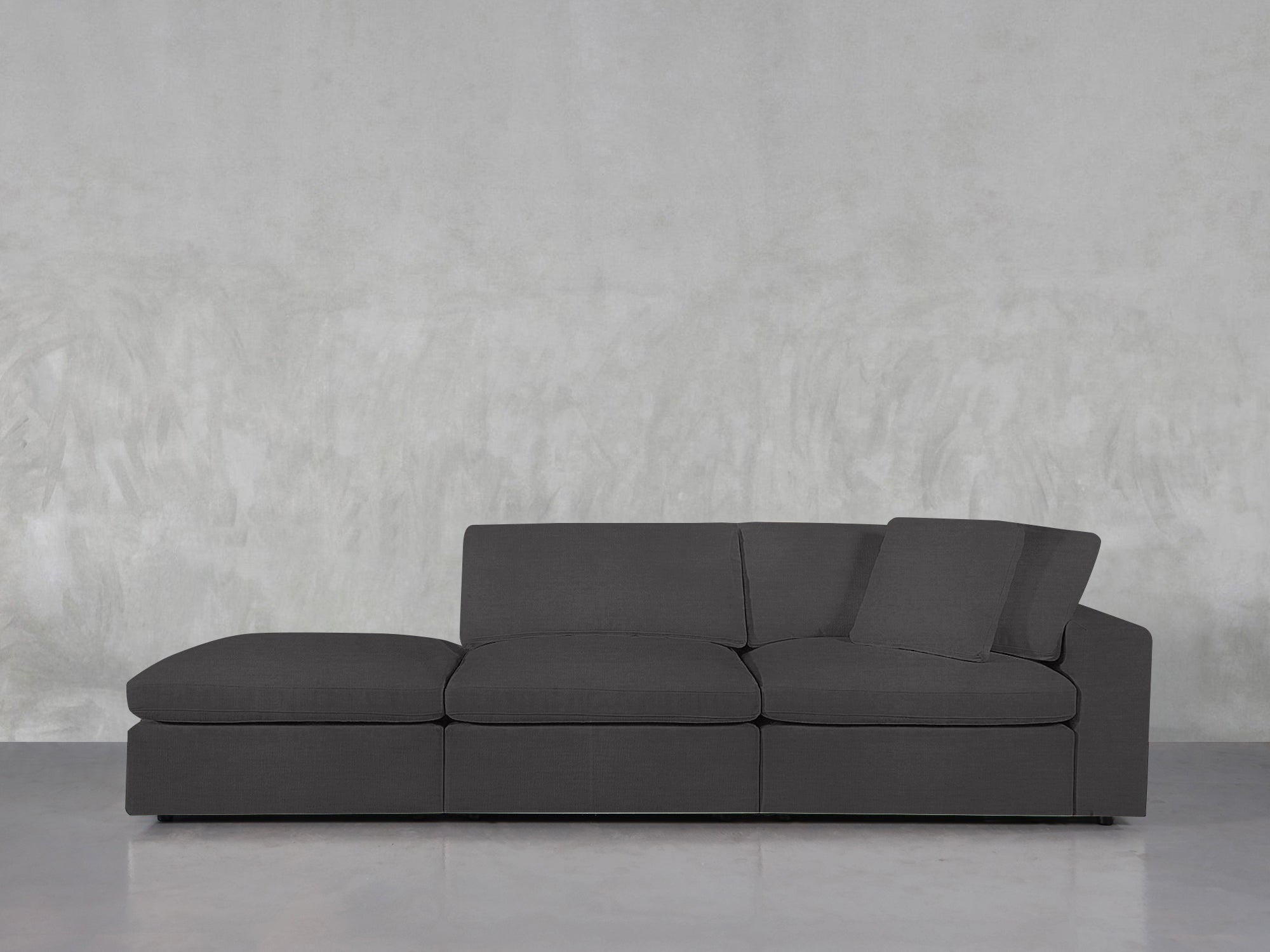 3 - Seat Modular Corner Right Lounger Sofa - 7th Avenue
