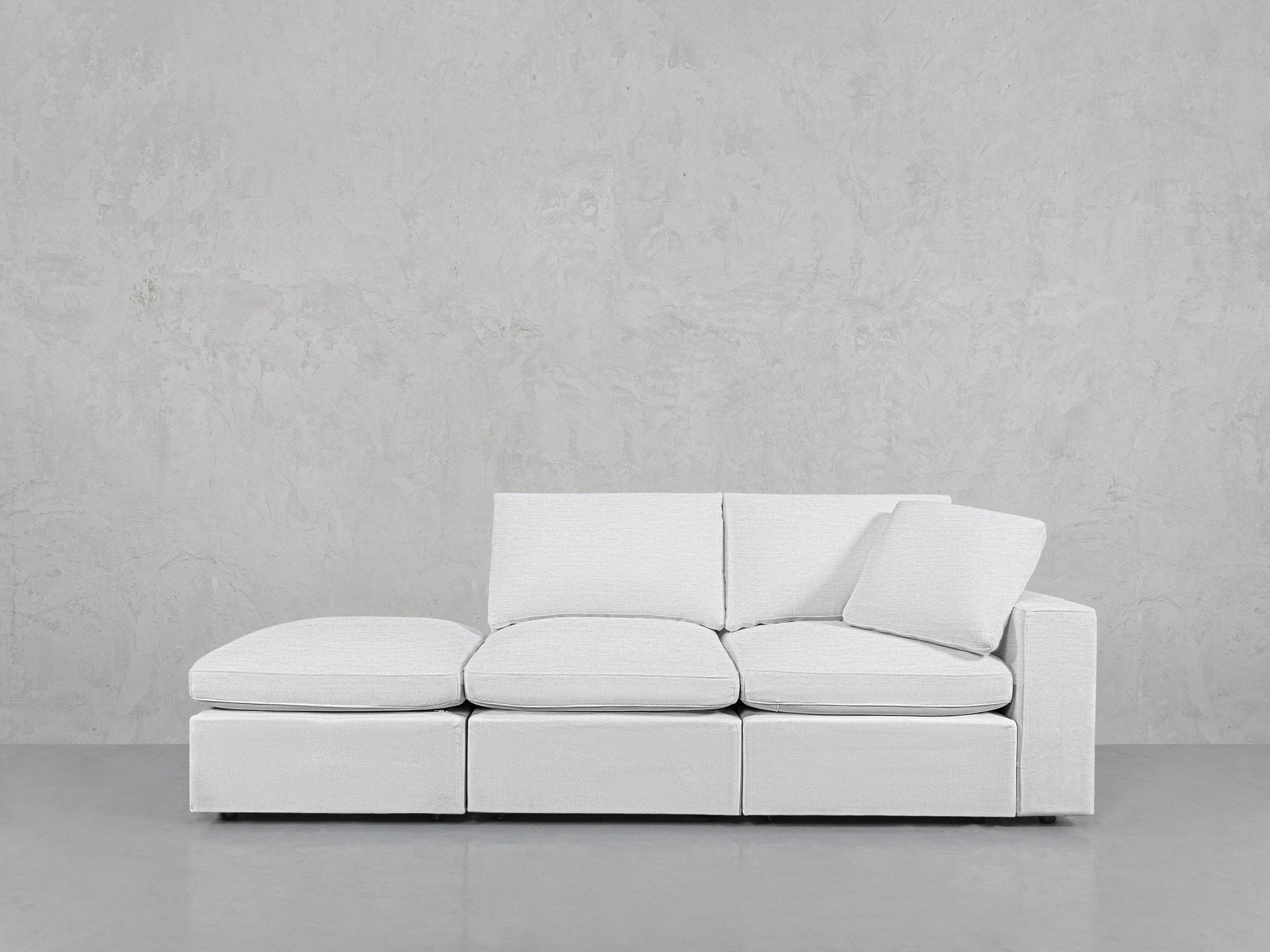 3 - Seat Modular Corner Right Lounger Sofa - 7th Avenue