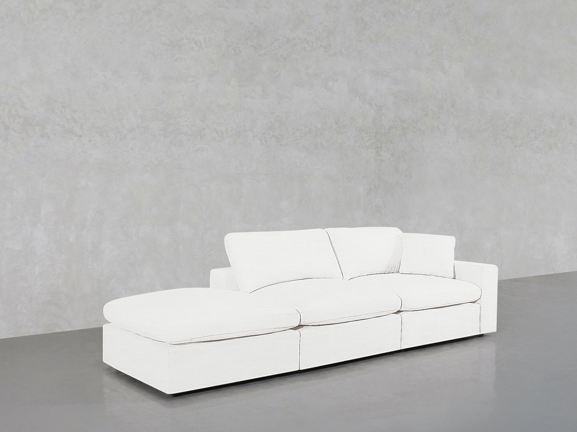 3 - Seat Modular Corner Right Lounger Sofa - 7th Avenue