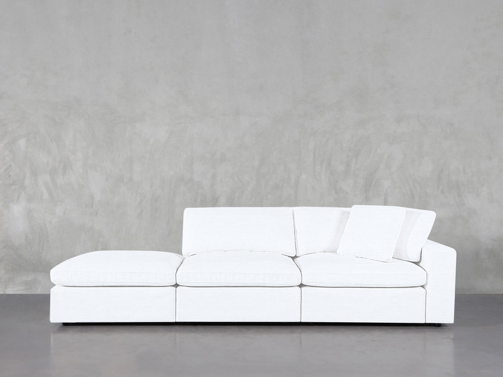 3 - Seat Modular Corner Right Lounger Sofa - 7th Avenue