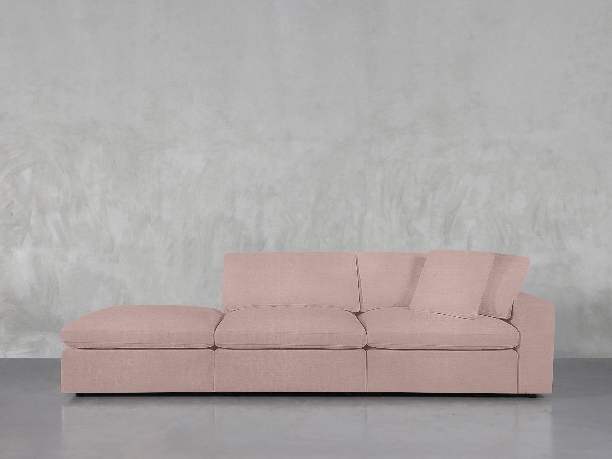 3 - Seat Modular Corner Right Lounger Sofa - 7th Avenue
