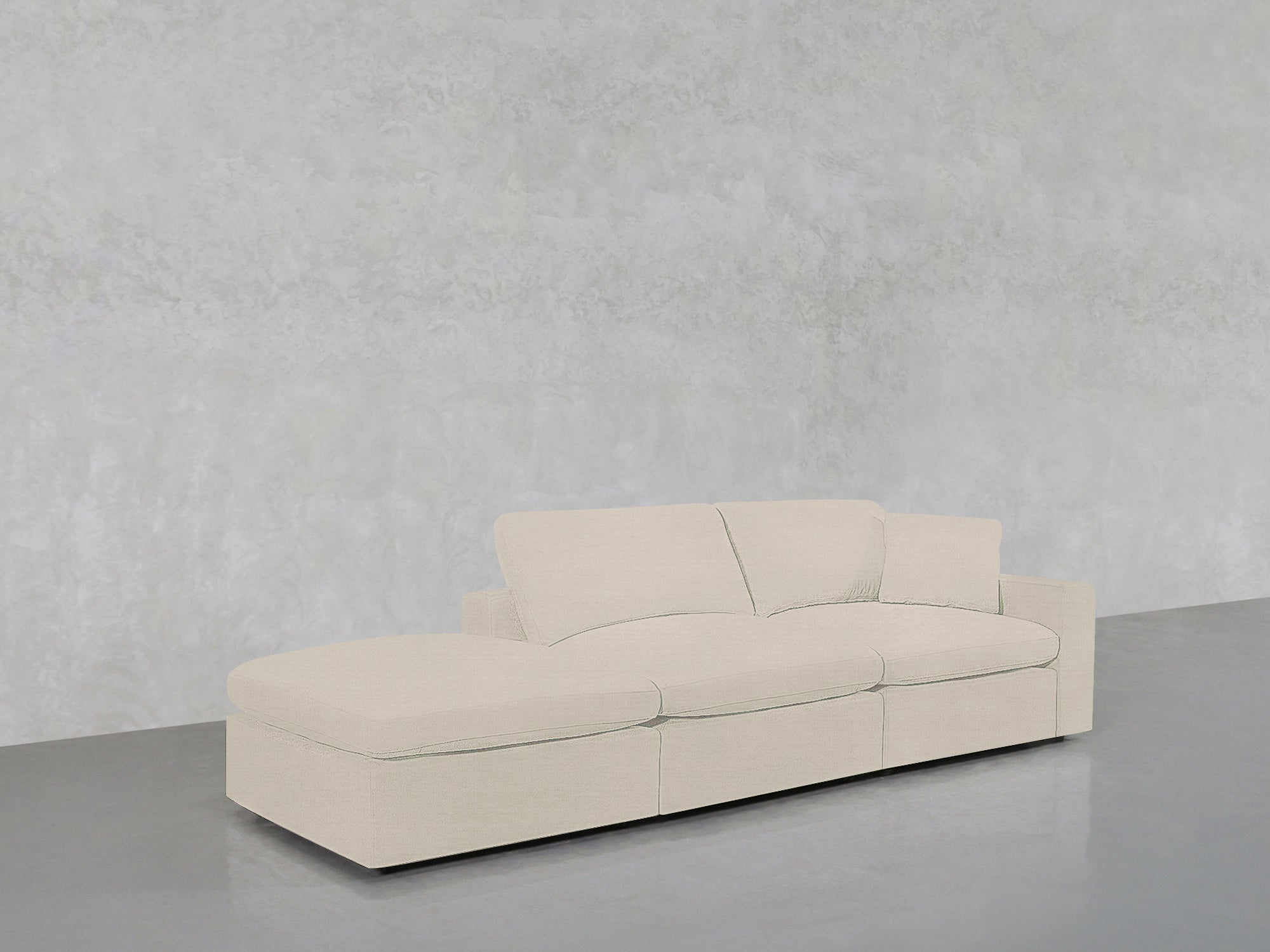 3 - Seat Modular Corner Right Lounger Sofa - 7th Avenue