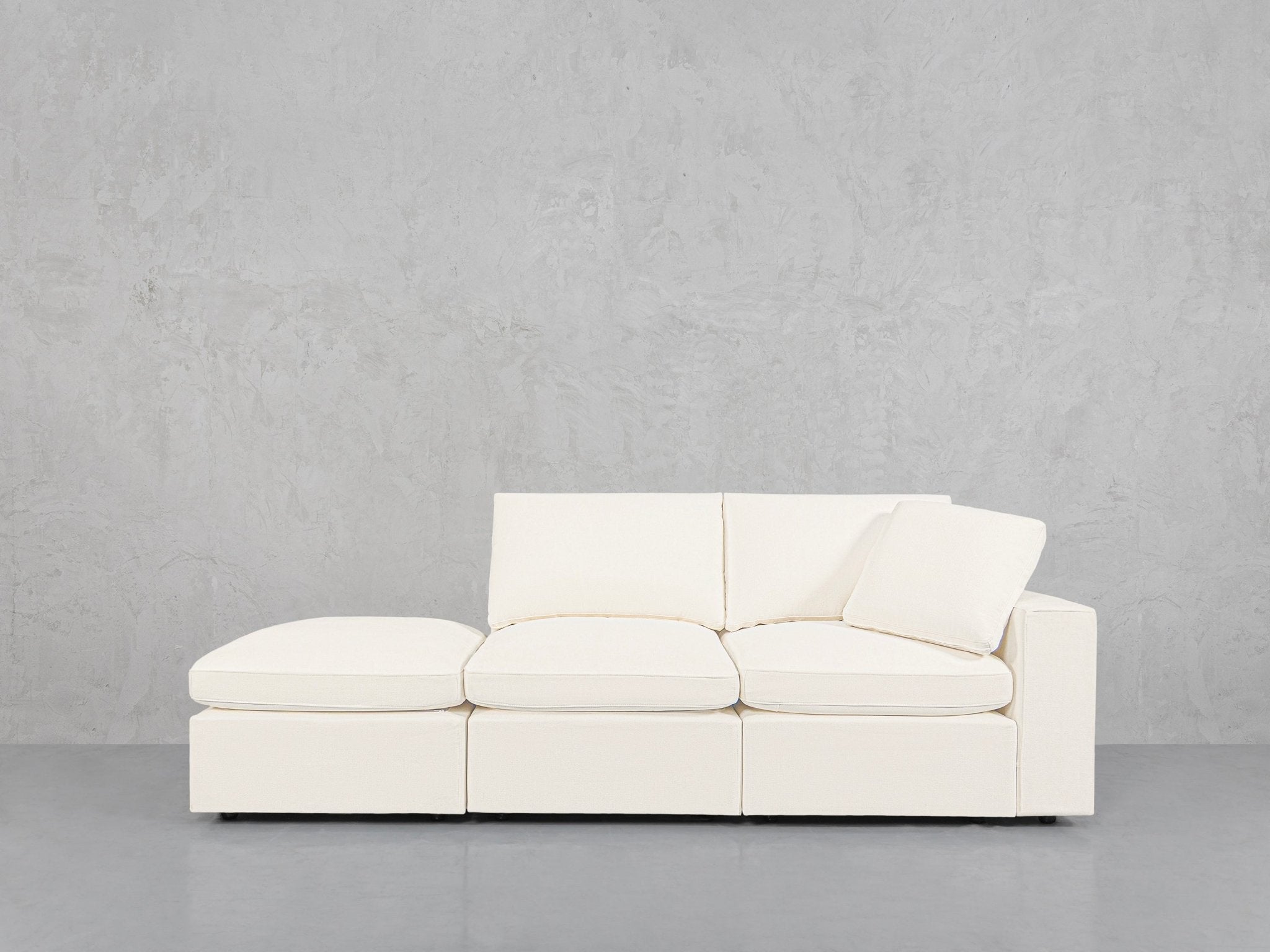 3 - Seat Modular Corner Right Lounger Sofa - 7th Avenue