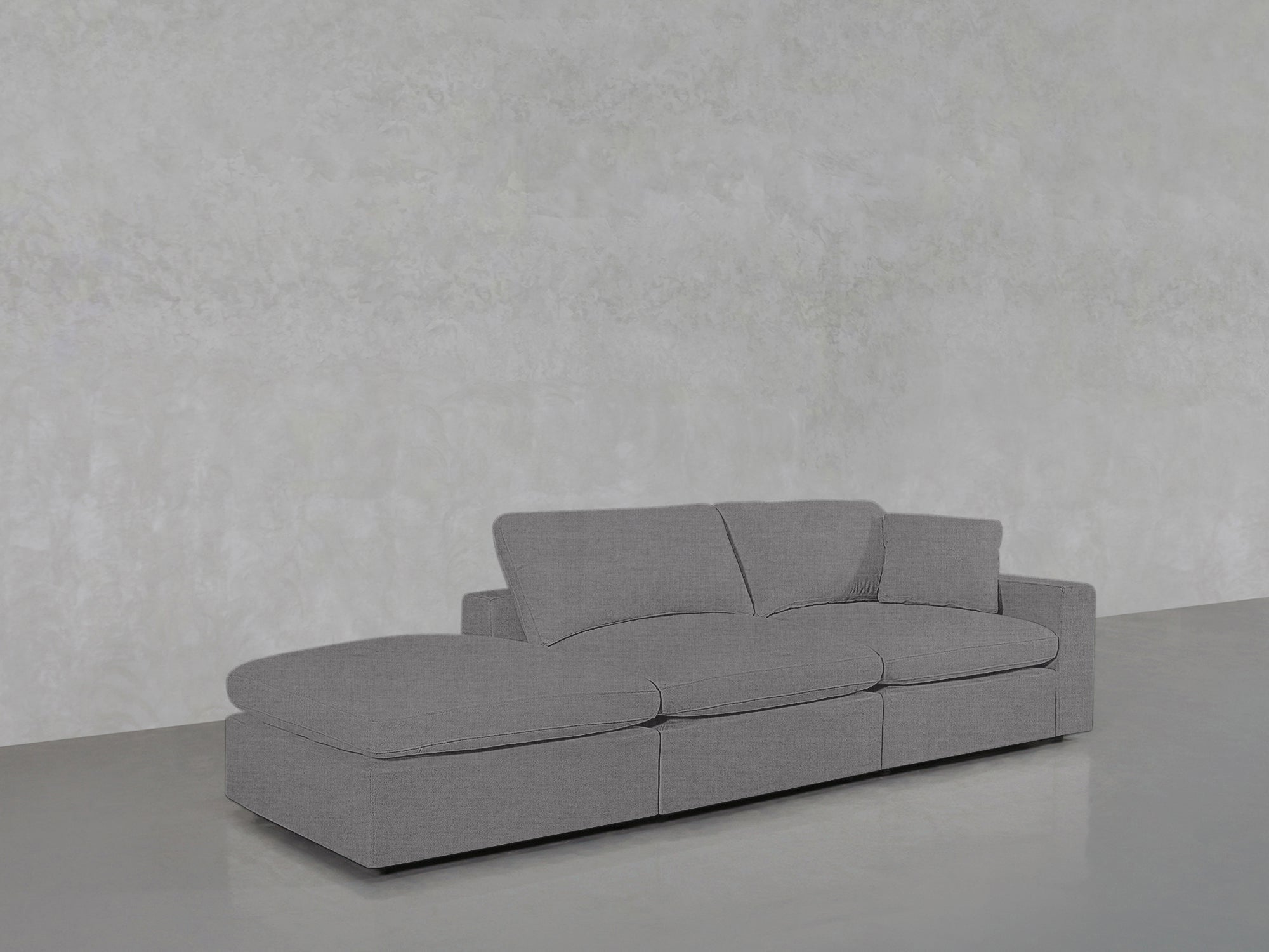 3 - Seat Modular Corner Right Lounger Sofa - 7th Avenue