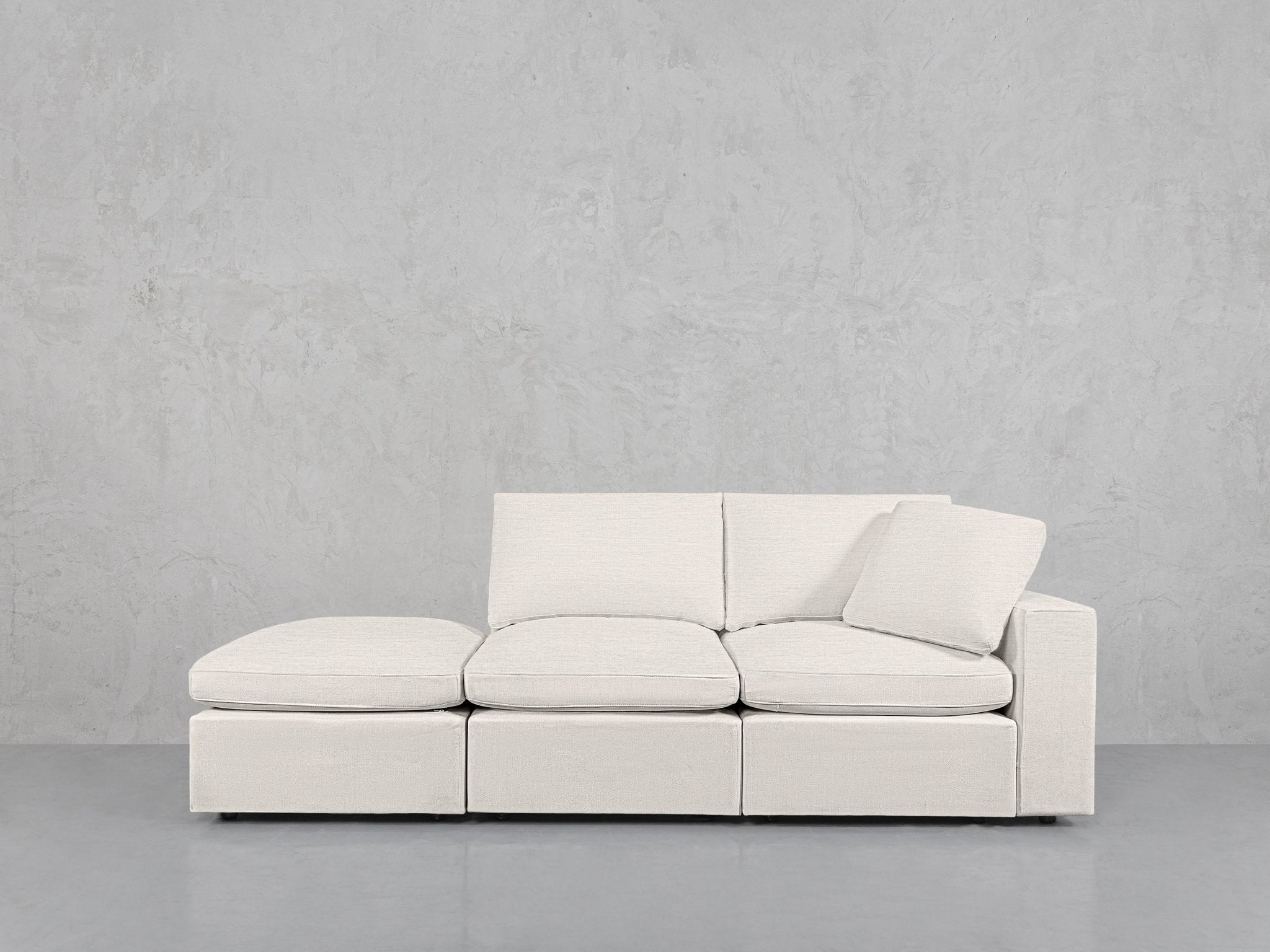 3 - Seat Modular Corner Right Lounger Sofa - 7th Avenue
