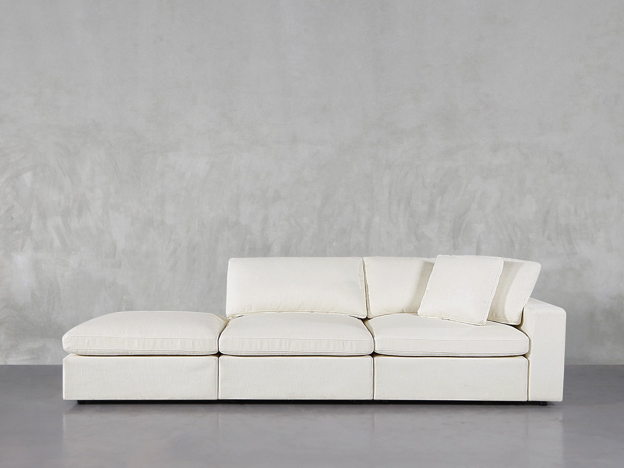 3 - Seat Modular Corner Right Lounger Sofa - 7th Avenue