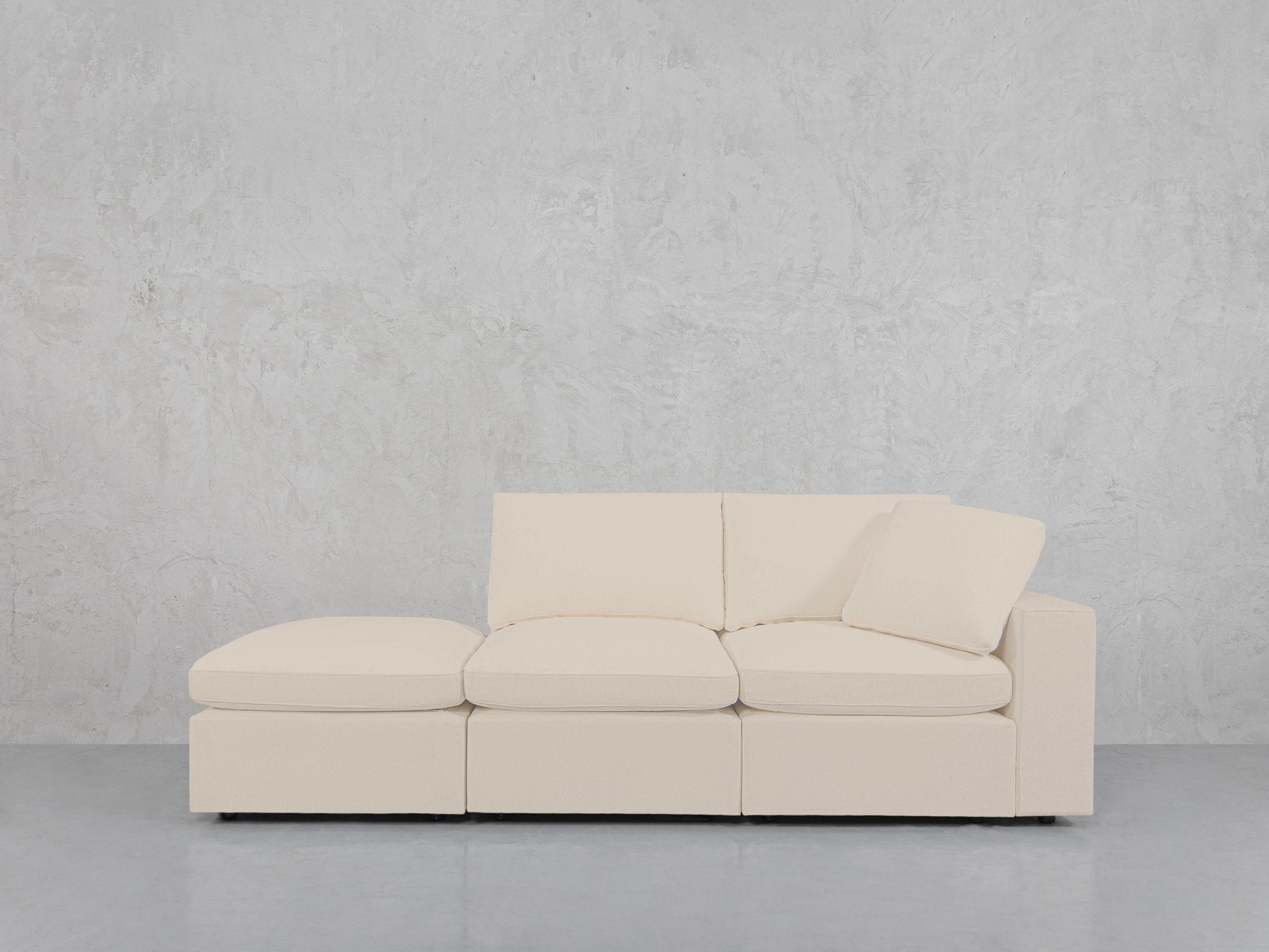 3 - Seat Modular Corner Right Lounger Sofa - 7th Avenue