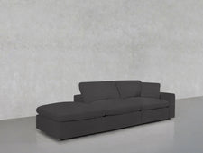 3 - Seat Modular Corner Right Lounger Sofa - 7th Avenue