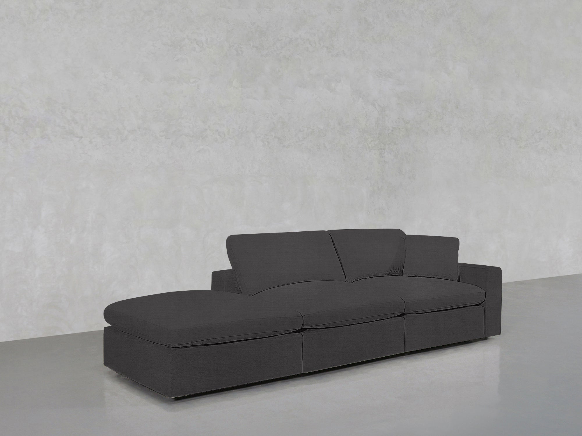 3 - Seat Modular Corner Right Lounger Sofa - 7th Avenue