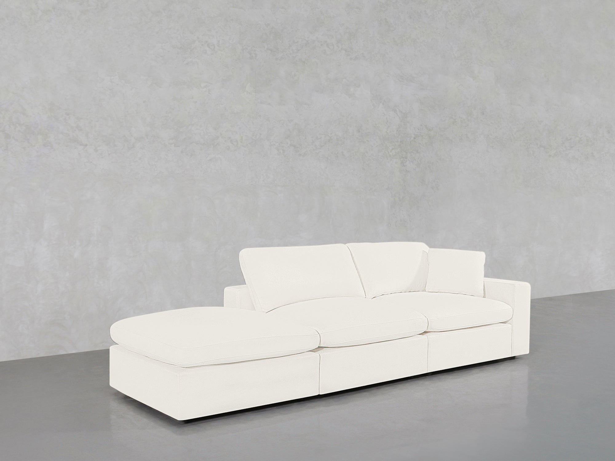 3 - Seat Modular Corner Right Lounger Sofa - 7th Avenue