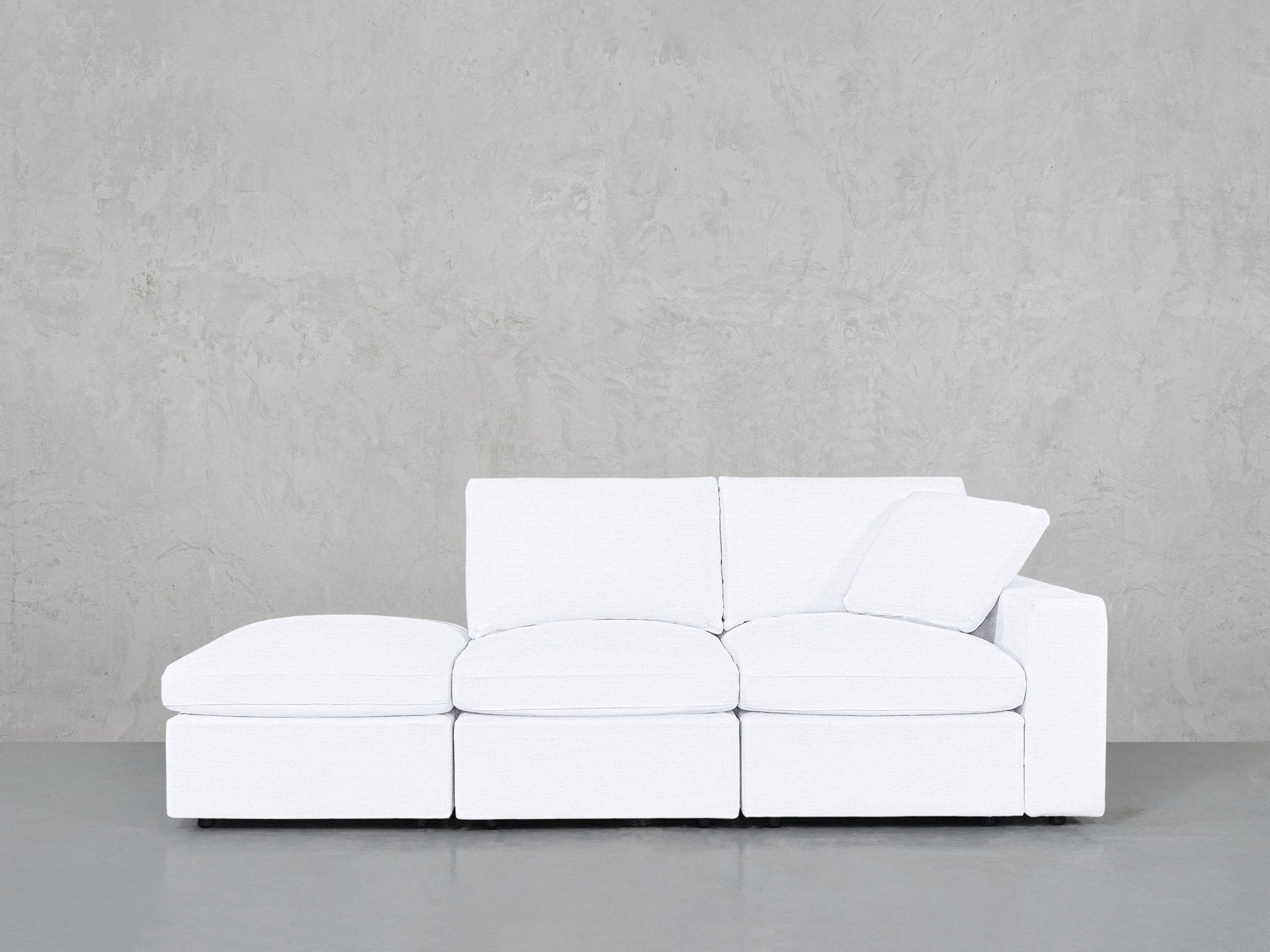 3 - Seat Modular Corner Right Lounger Sofa - 7th Avenue
