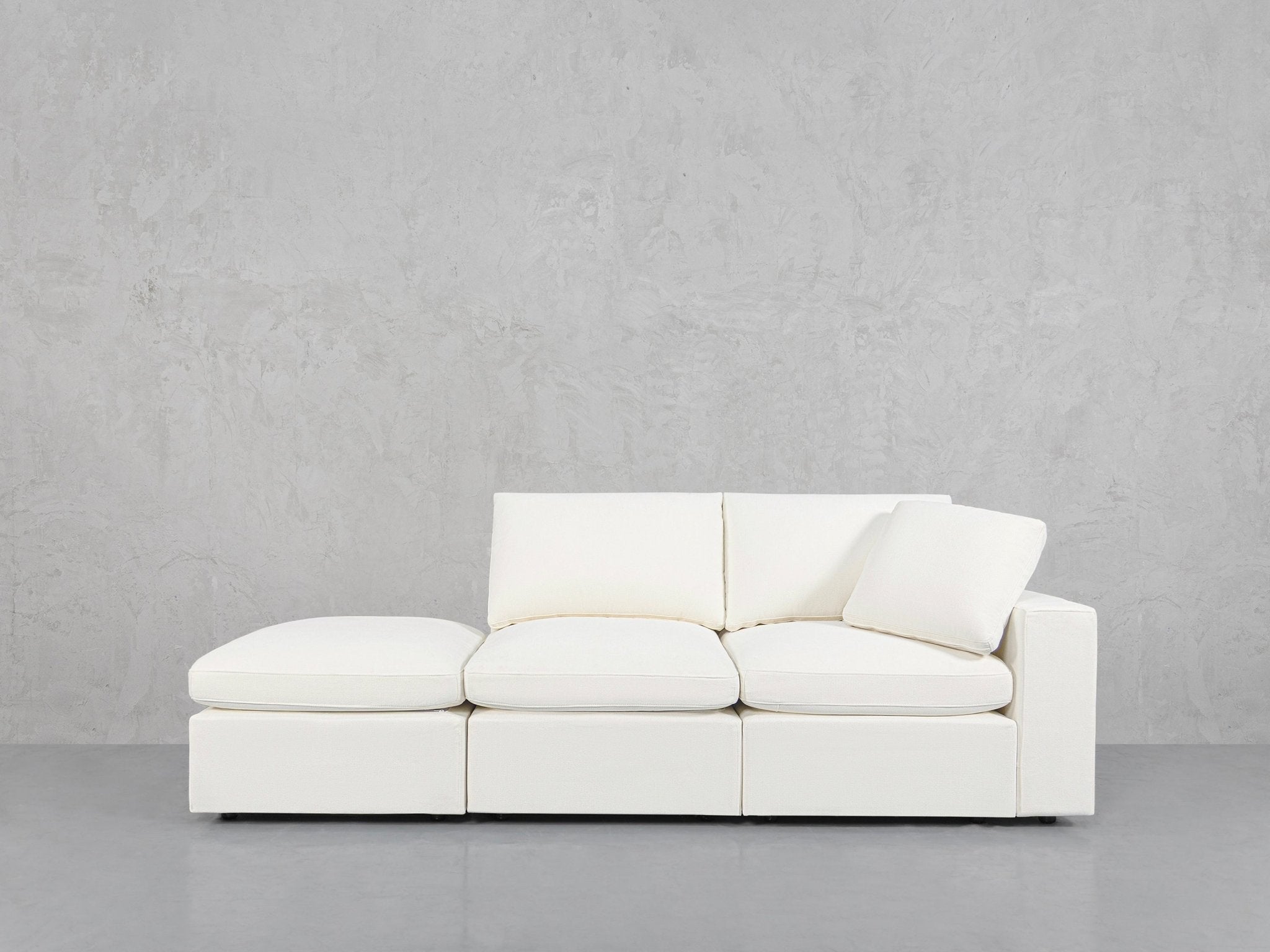 3 - Seat Modular Corner Right Lounger Sofa - 7th Avenue