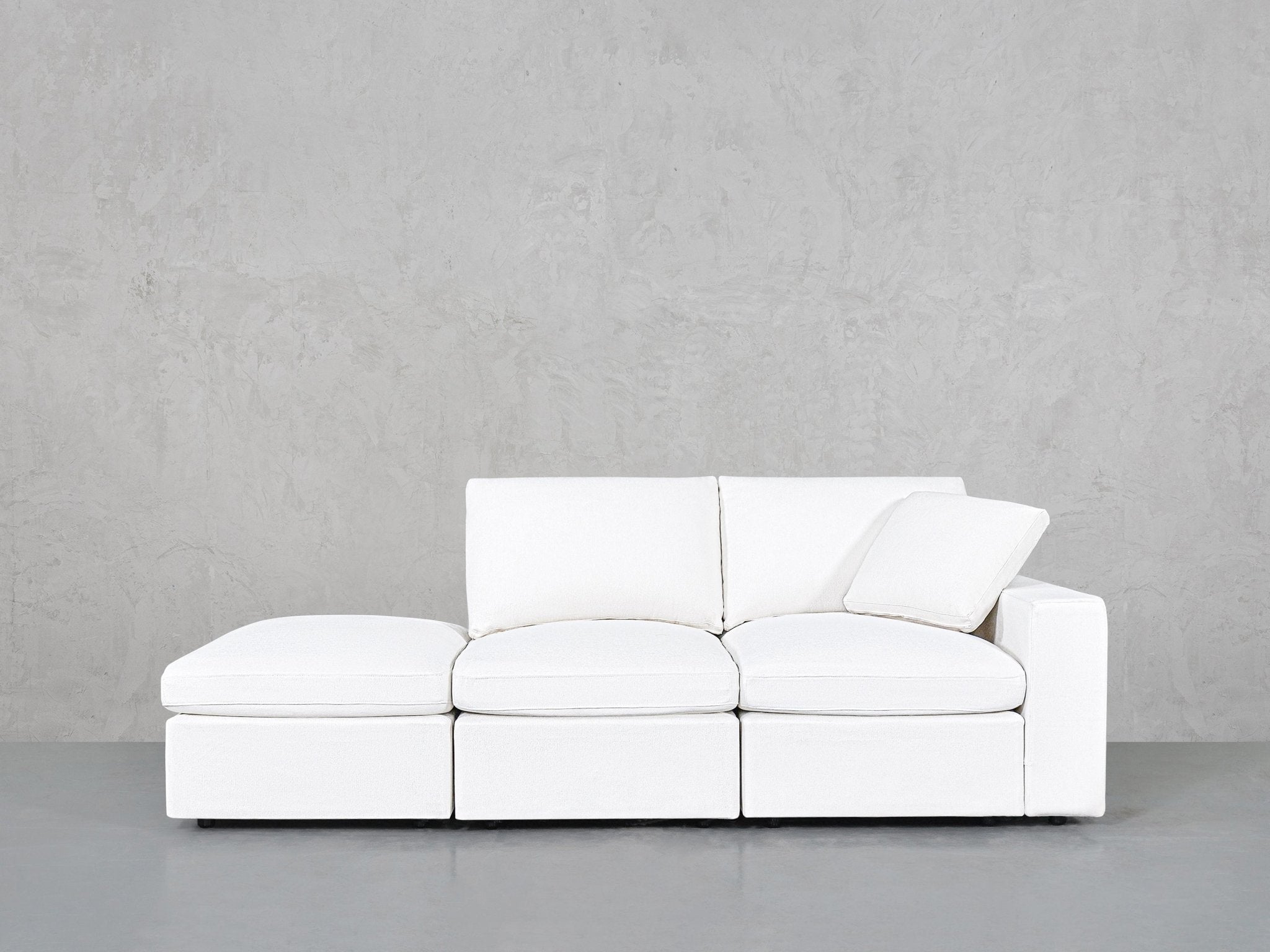 3 - Seat Modular Corner Right Lounger Sofa - 7th Avenue