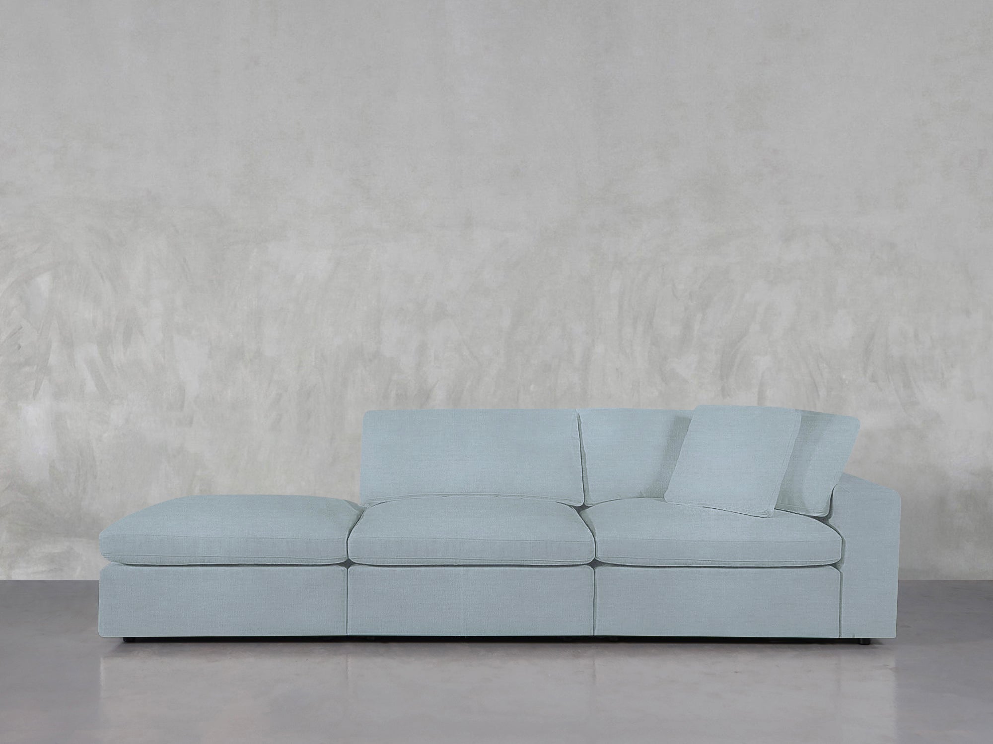 3 - Seat Modular Corner Right Lounger Sofa - 7th Avenue