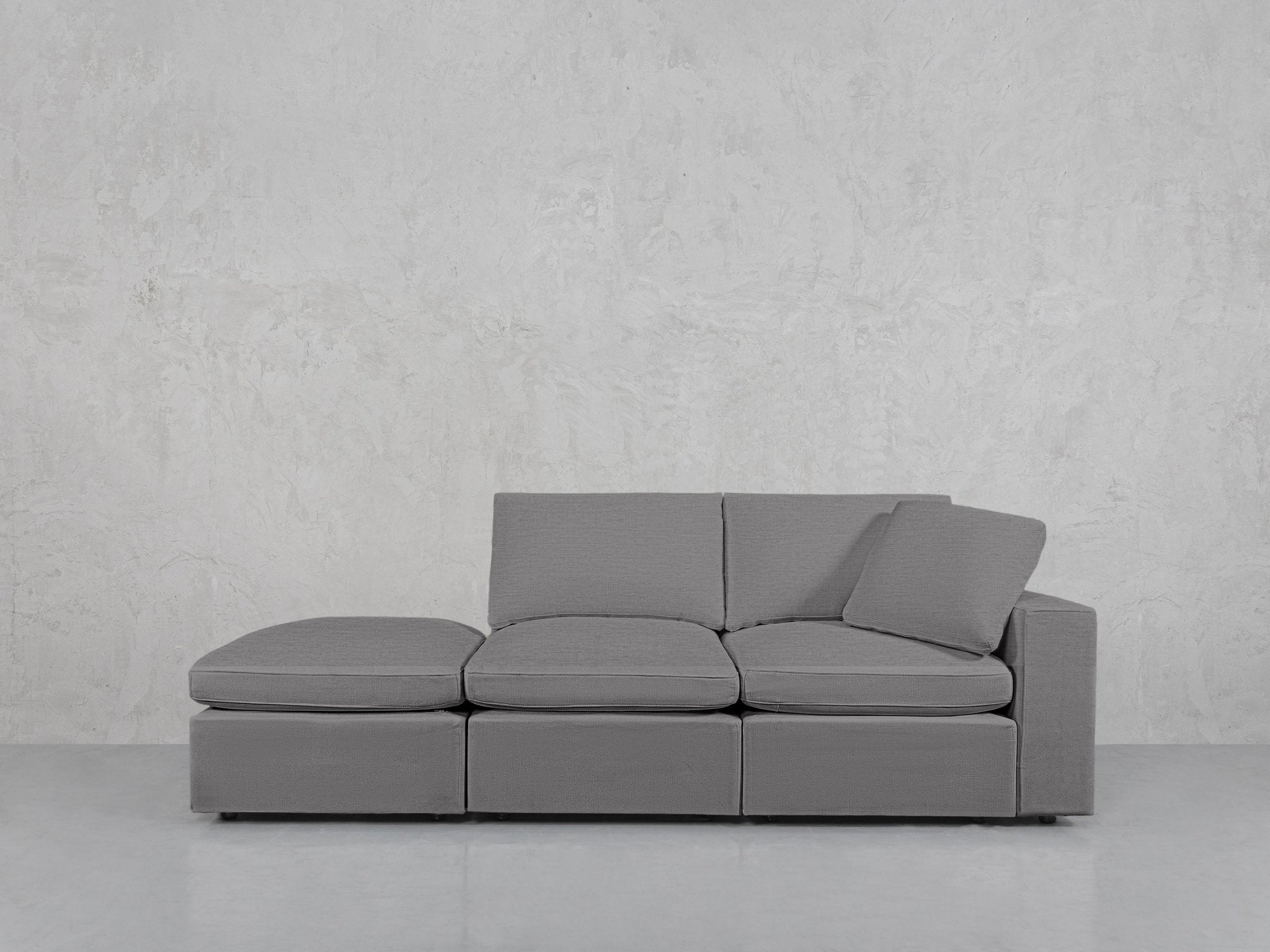 3 - Seat Modular Corner Right Lounger Sofa - 7th Avenue